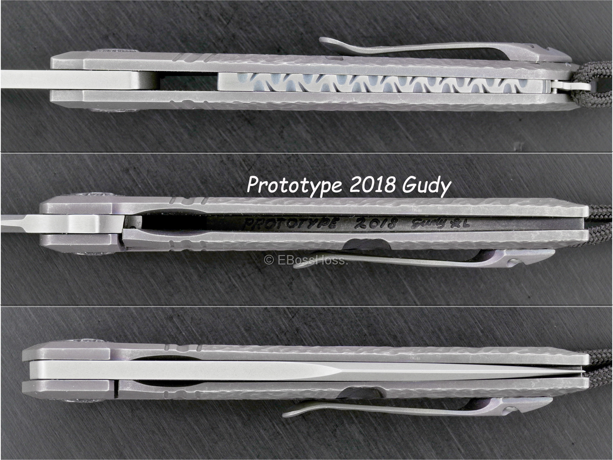 Gudy van Poppel Custom Engraved Xerxes Flipper Collaboration PROTOTYPE