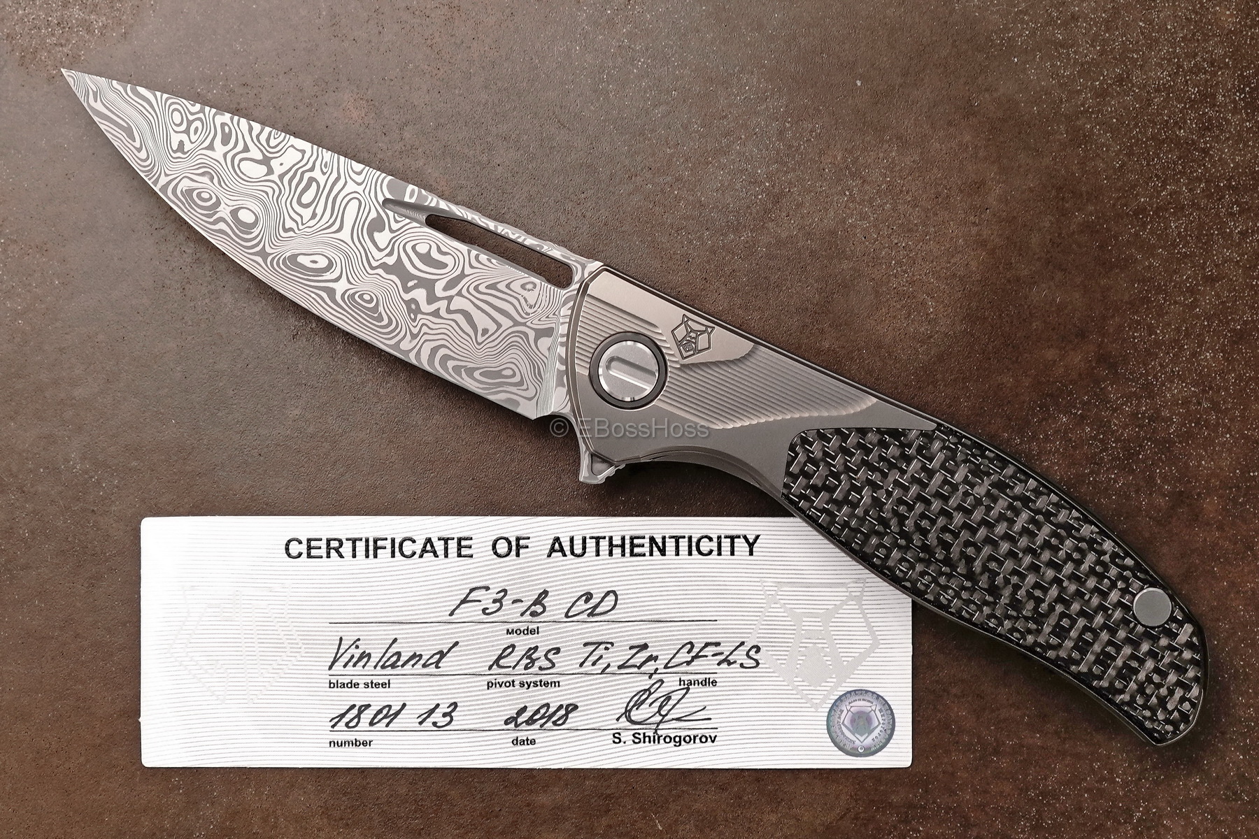 Sergey Shirogorov Custom Division Deluxe F3-B Flipper