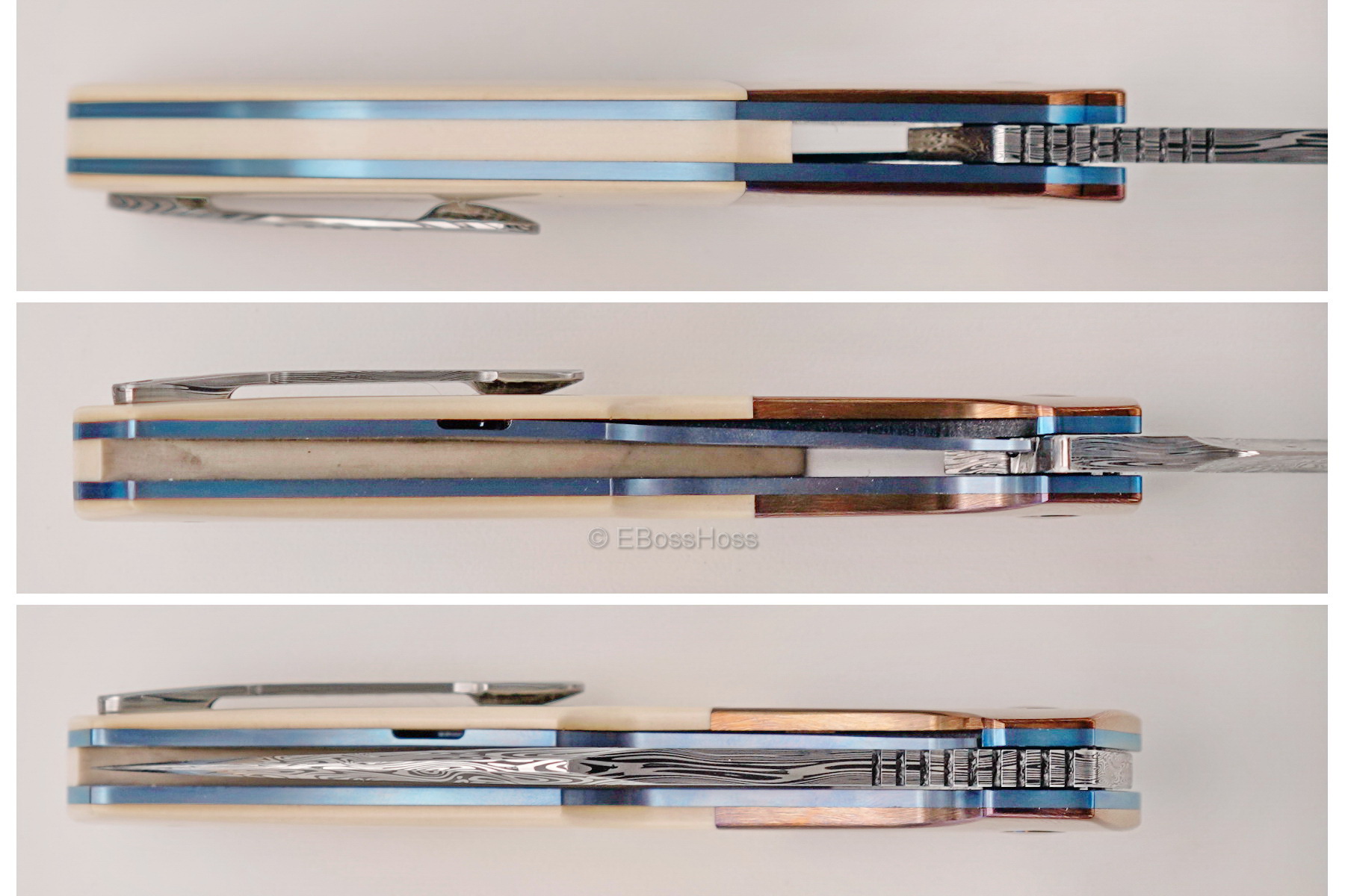 A2 Knives, Bharucha, Thorburn, van Heerden Custom A8 Premium Flipper