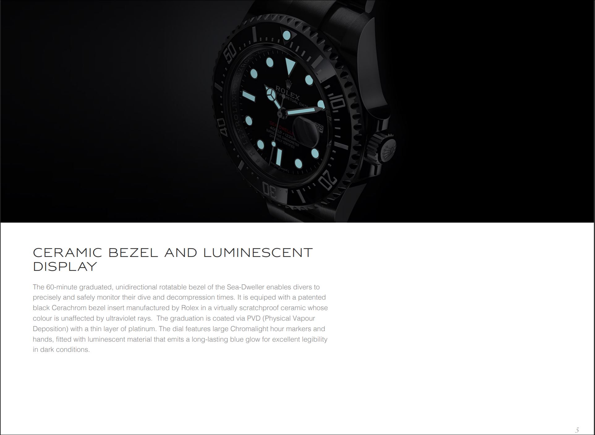 Rolex 43mm Red Reference SEA-DWELLER -126600