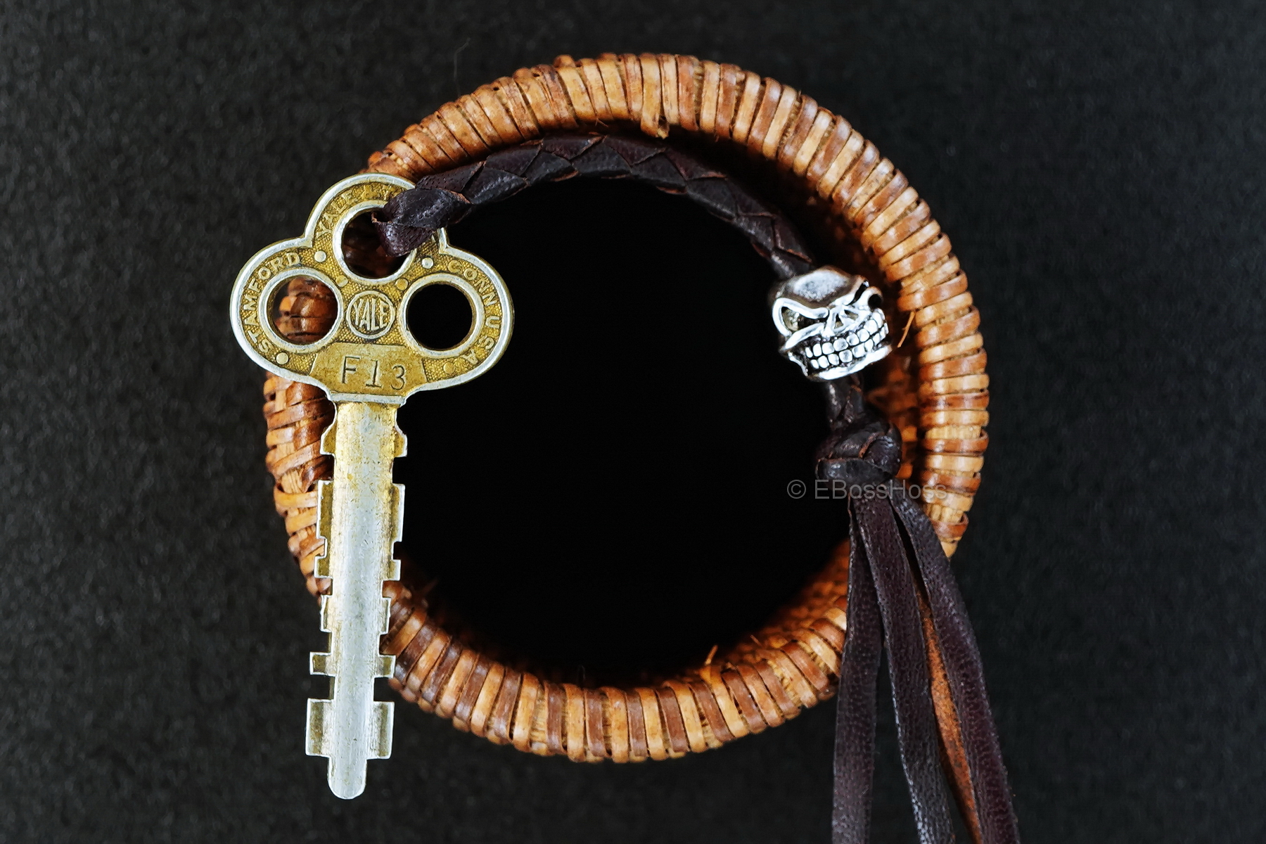 Starlingear Starlingear Custom Brass Yale Lock & Key, and Leather Case