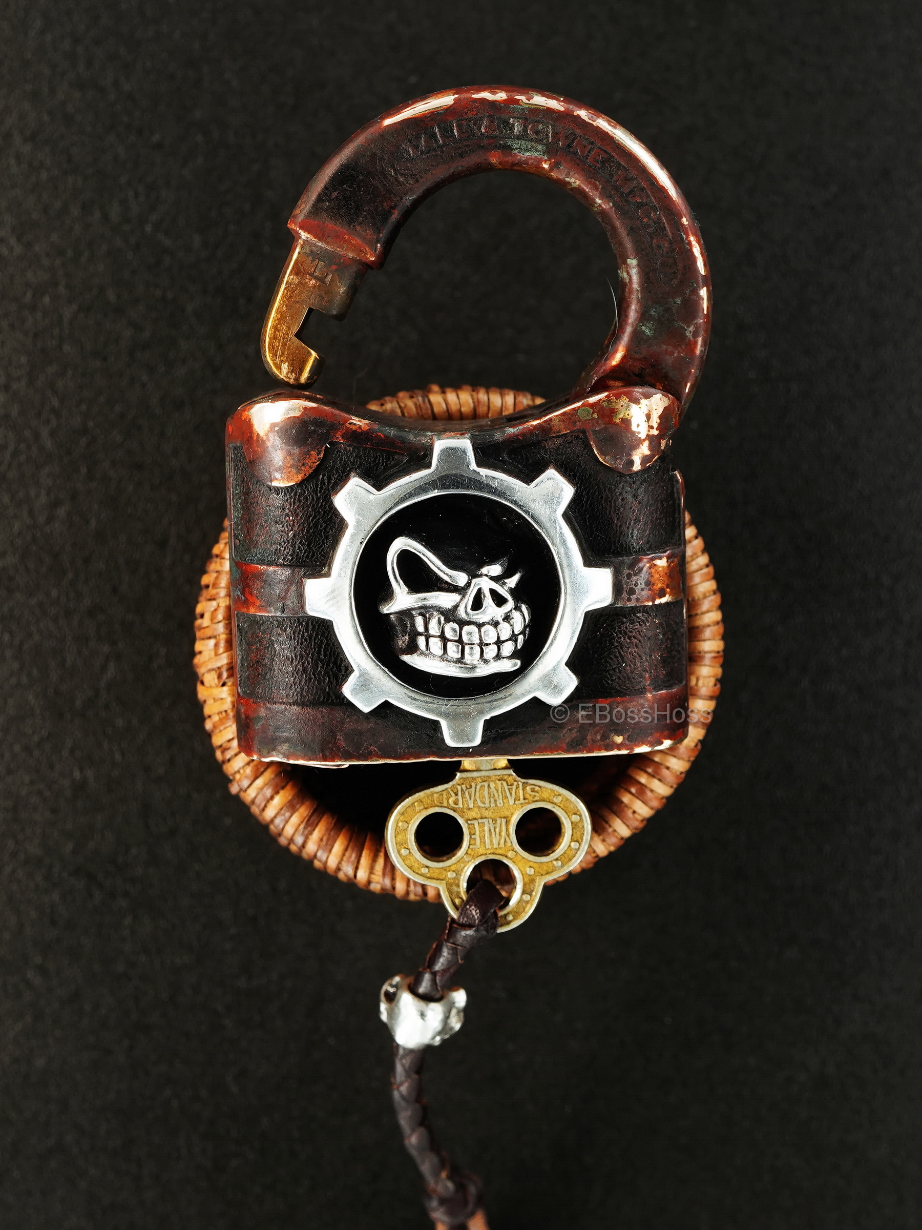 Starlingear Starlingear Custom Brass Yale Lock & Key, and Leather Case