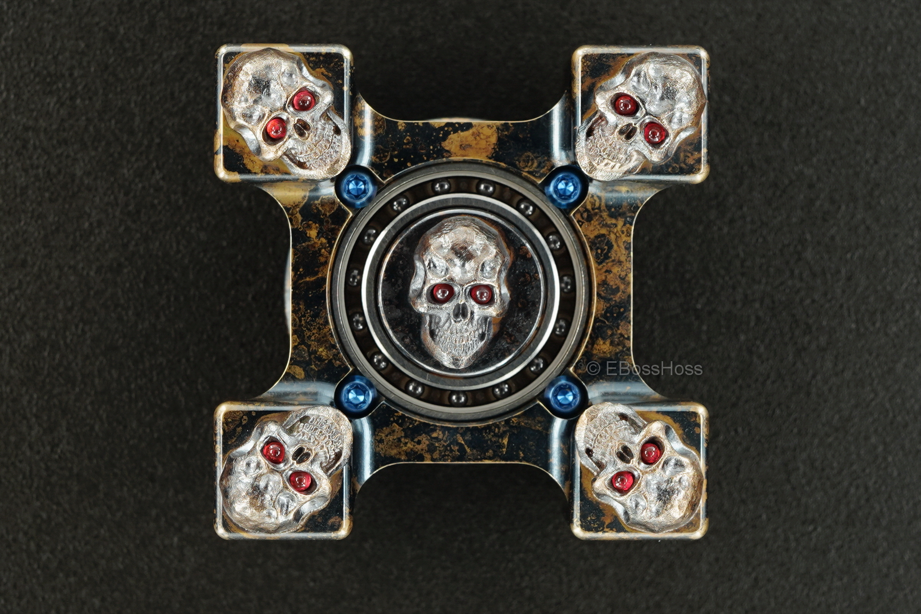 Steel Flame Derrick Obatake -ONE- Custom XL Darkness Sledge Ring Spin