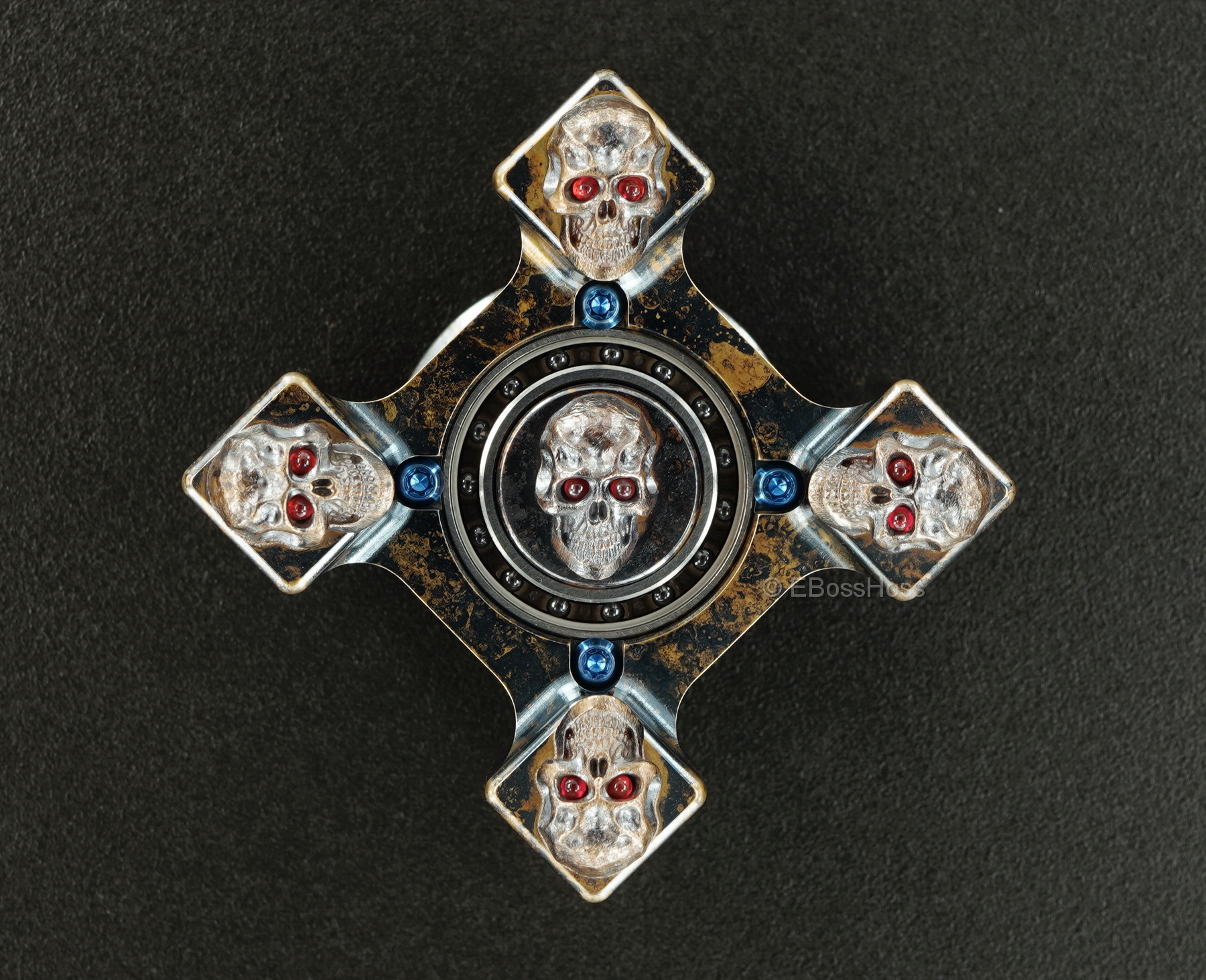 Steel Flame Derrick Obatake -ONE- Custom XL Darkness Sledge Ring Spin