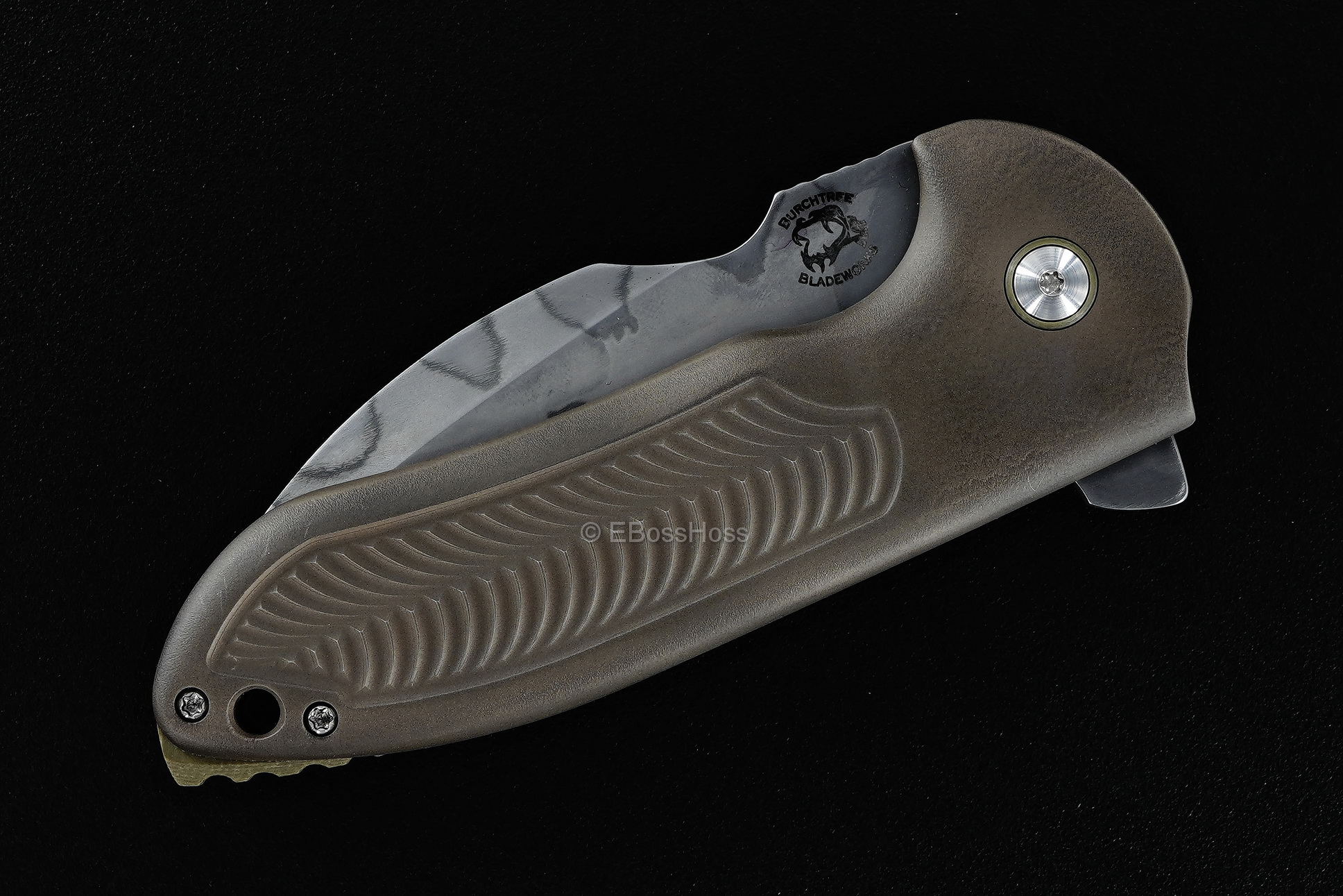 Michael Burch Custom Genesis Framelock Flipper