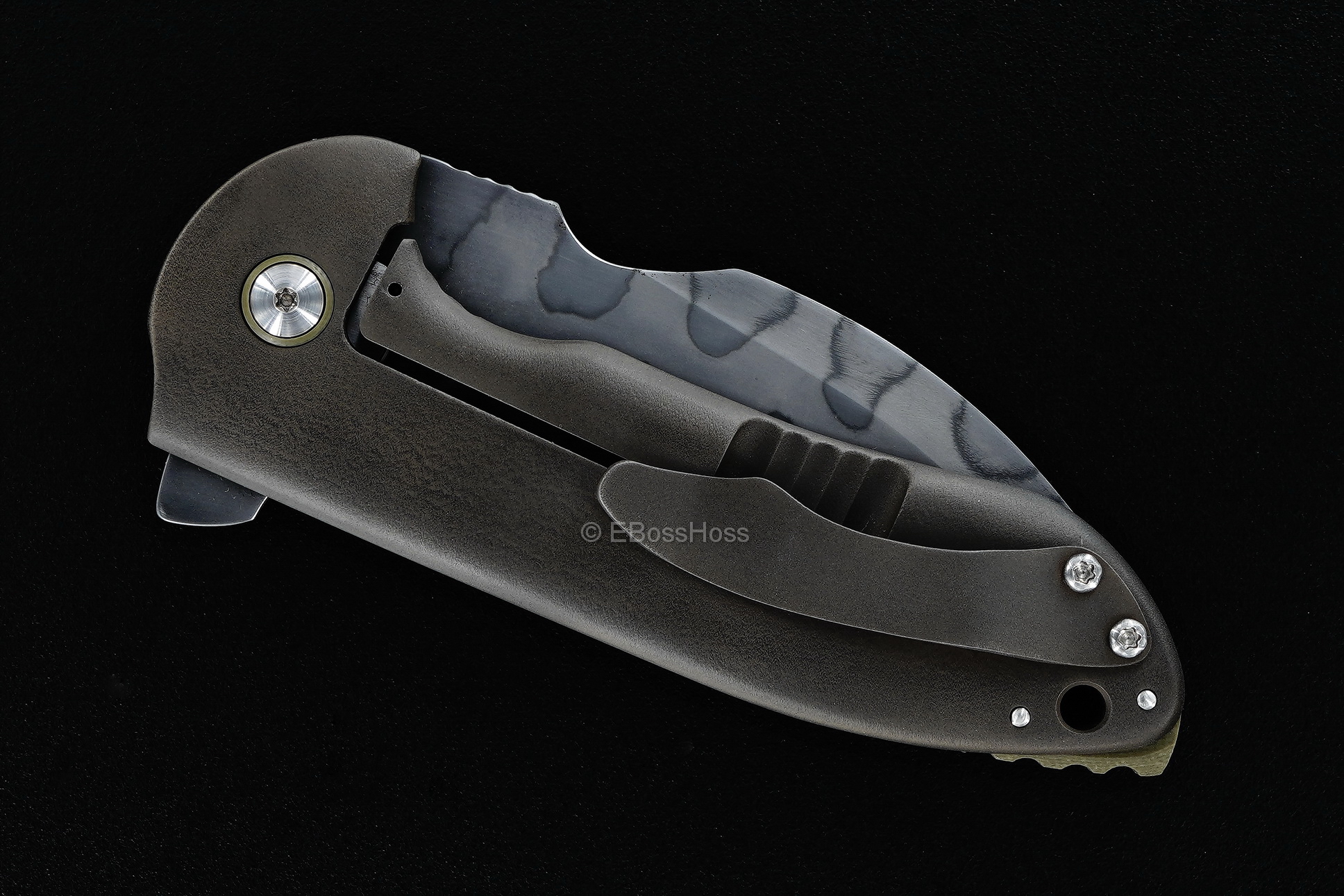 Michael Burch Custom Genesis Framelock Flipper