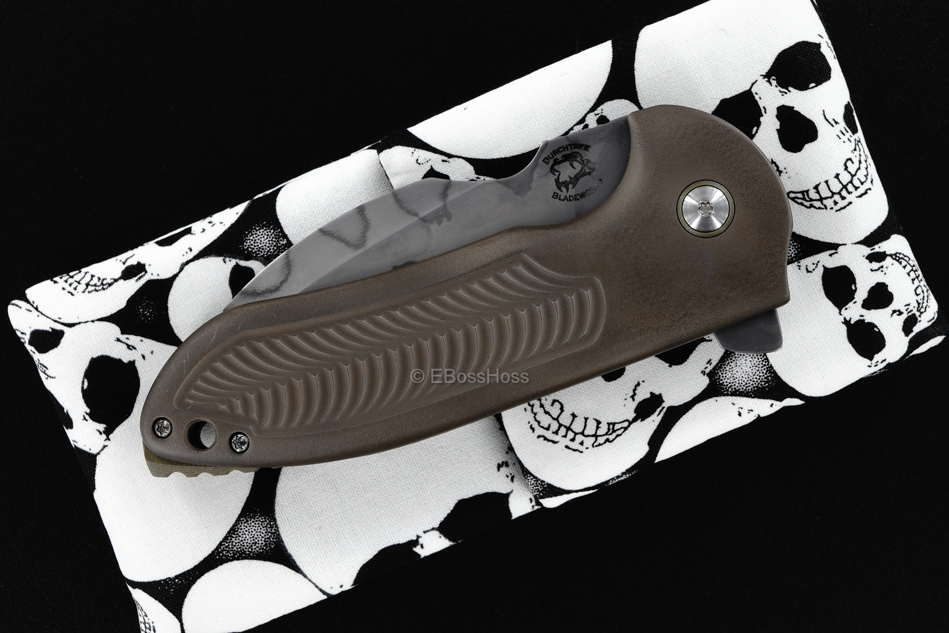 Michael Burch Custom Genesis Framelock Flipper