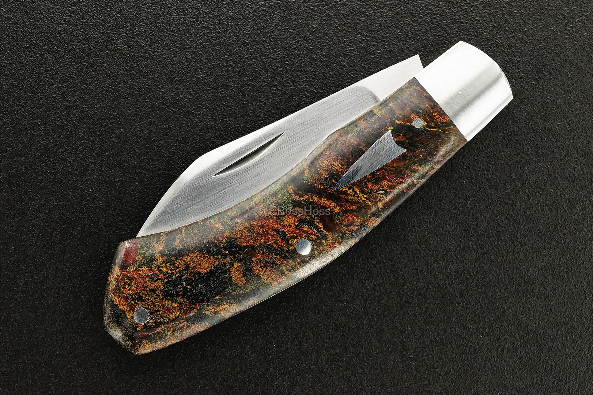 Dr T Knives / David Taber Custom Dino Slip Joint