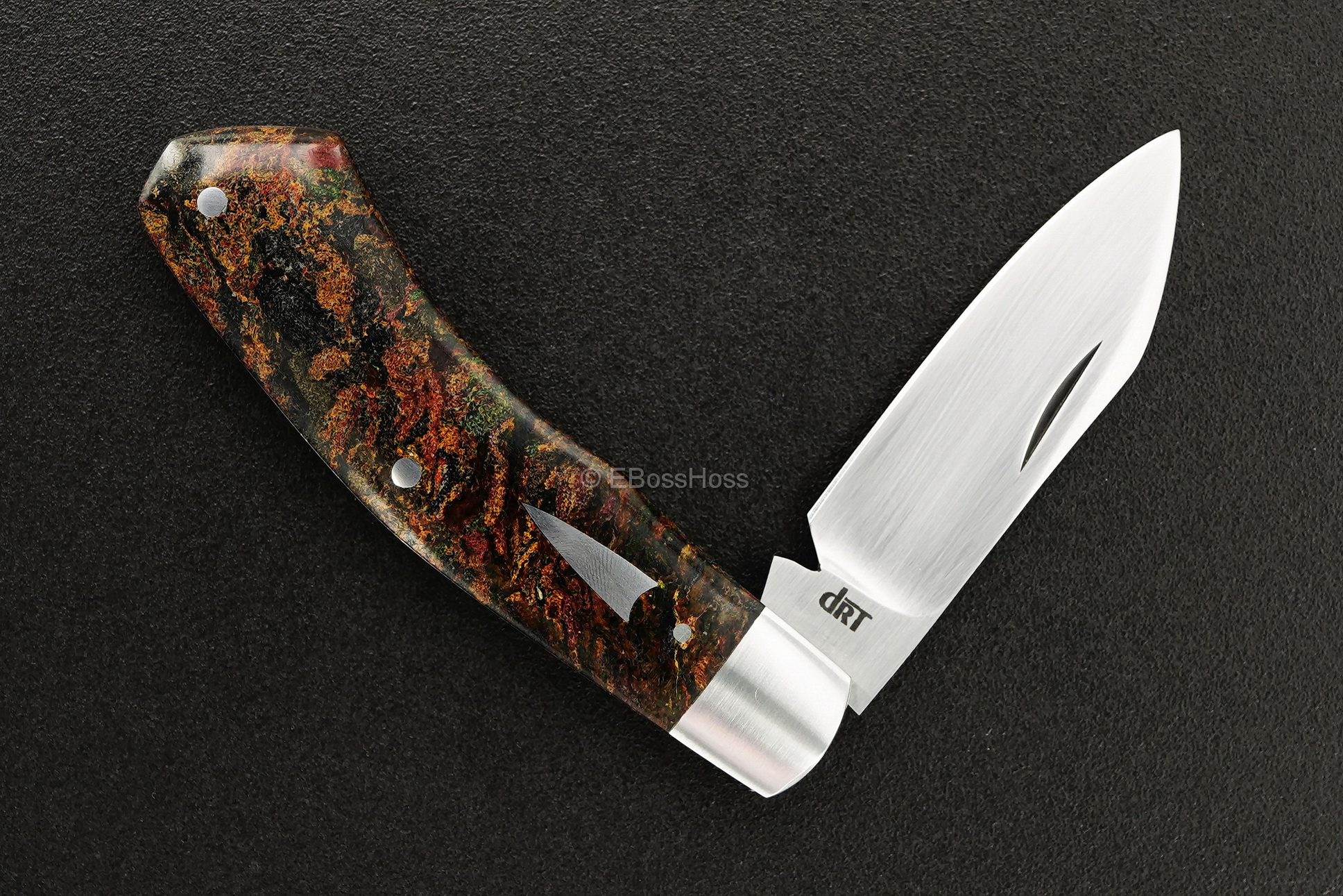 Dr T Knives / David Taber Custom Dino Slip Joint