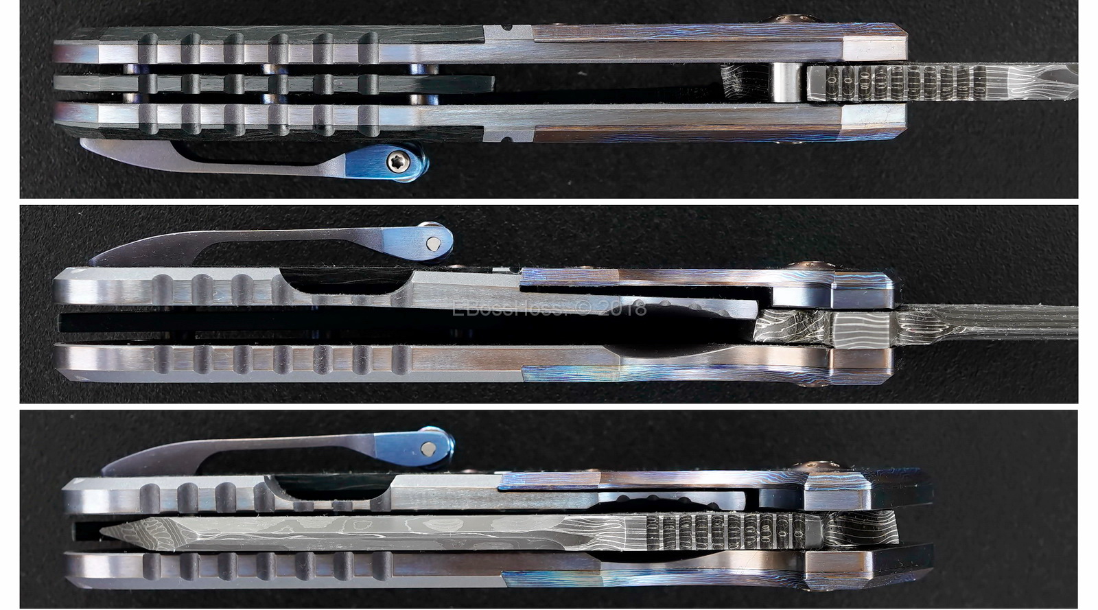 Shane Sibert Custom Very Deluxe Bolsterlock Pocket Rocket Flipper