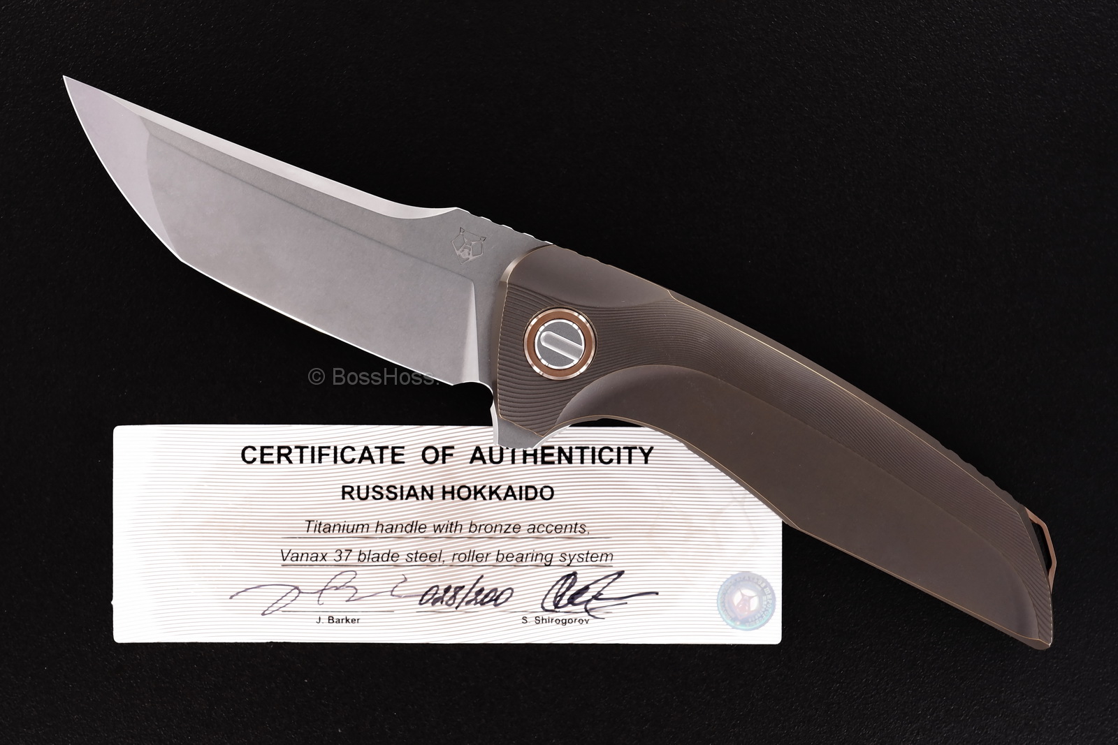 Sergey Shirogorov / John Barker Limited Edition Russian Hokkaido Flipper Collab