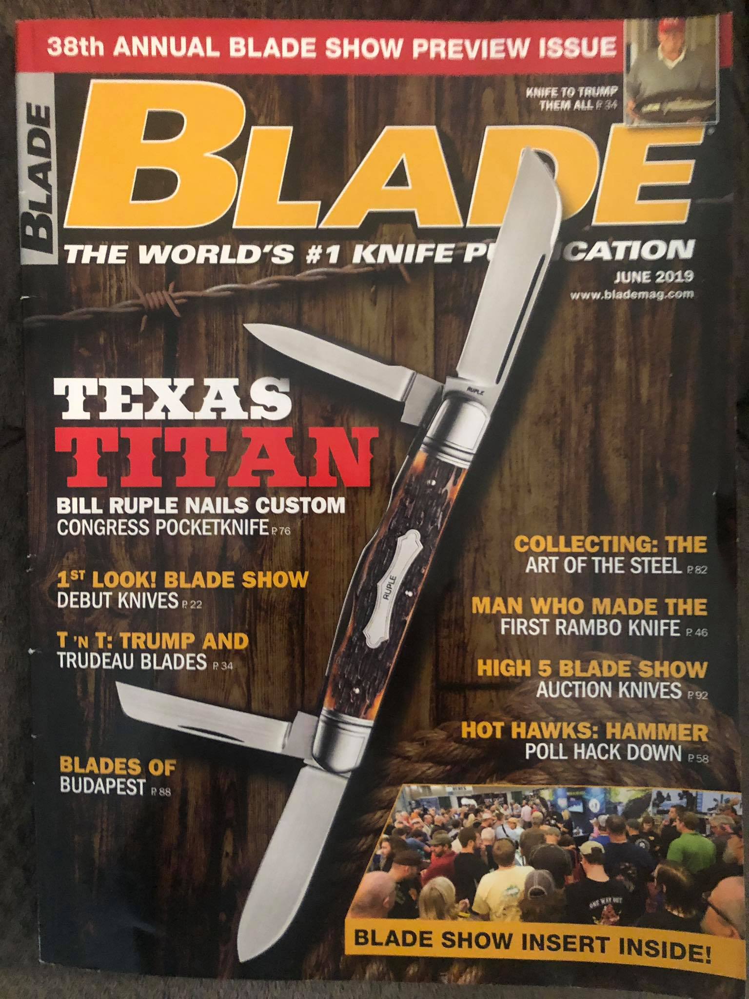 Bill Ruple Custom 5-Blade Congress