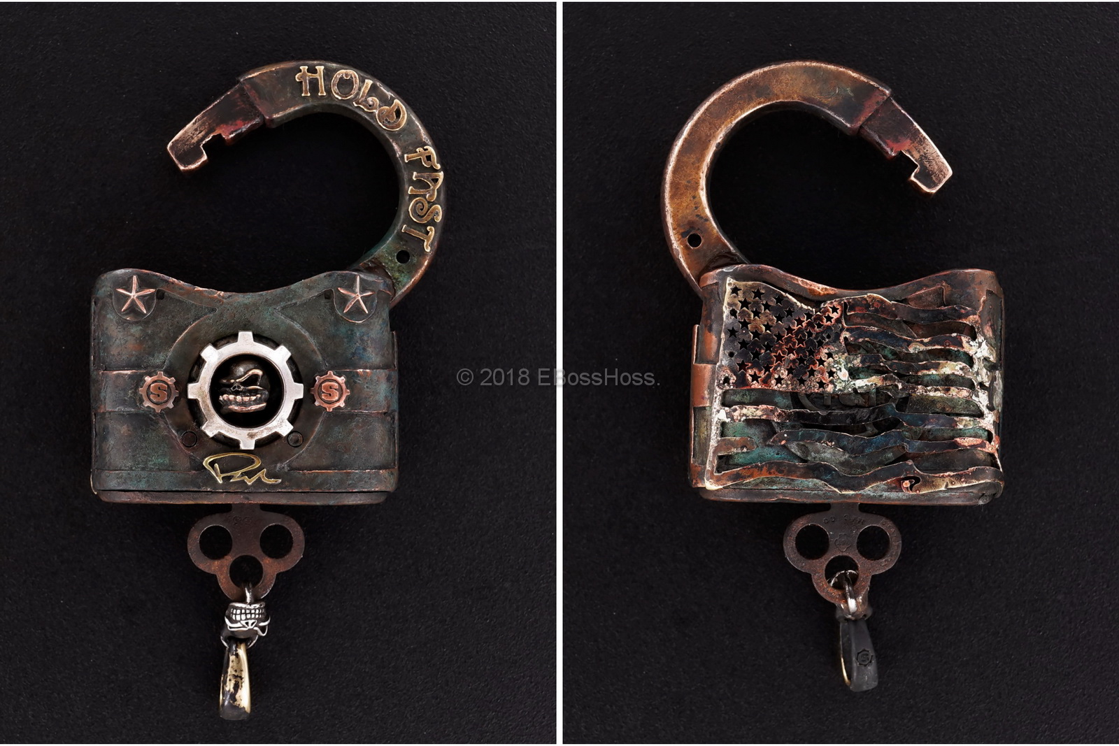 Starlingear Custom Vintage Lock & Key