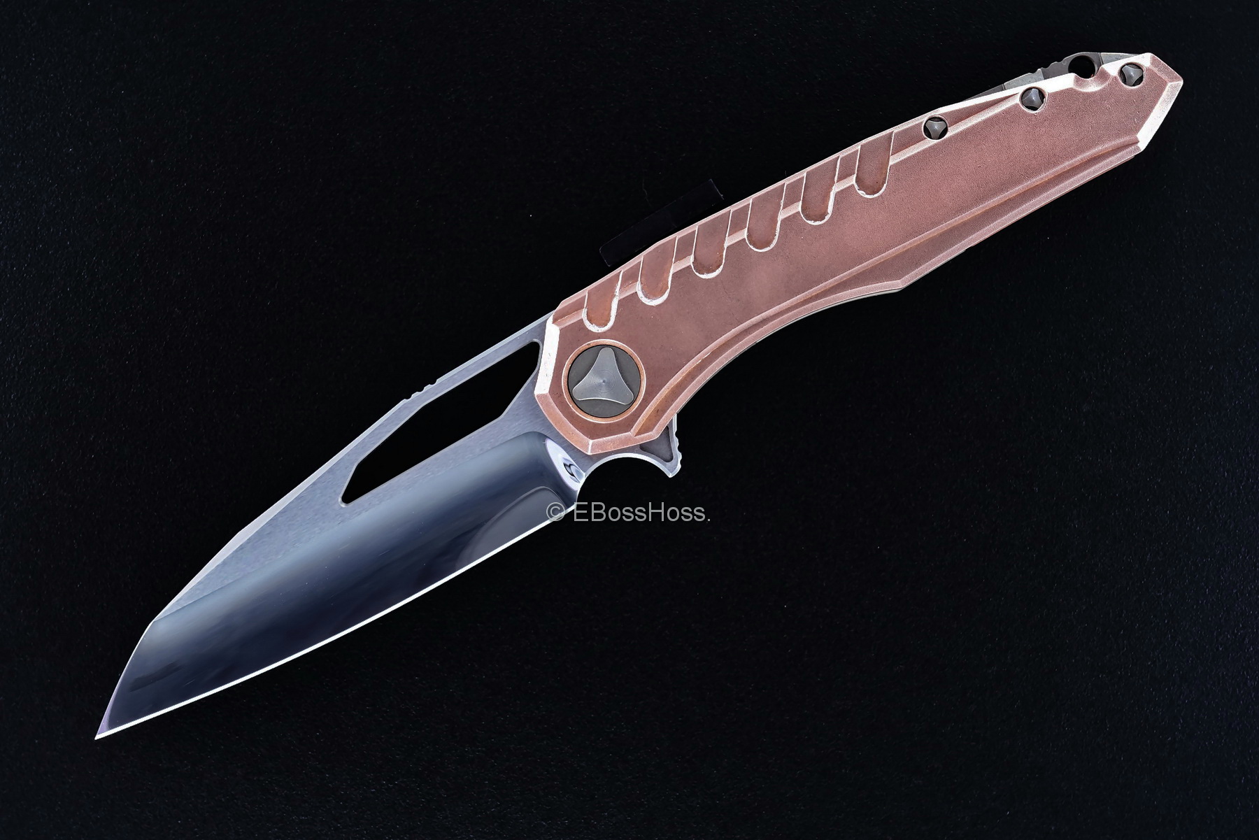 Tony Marfione / Microtech, Munroe / Deryk Munroe Copper Sigil Flipper