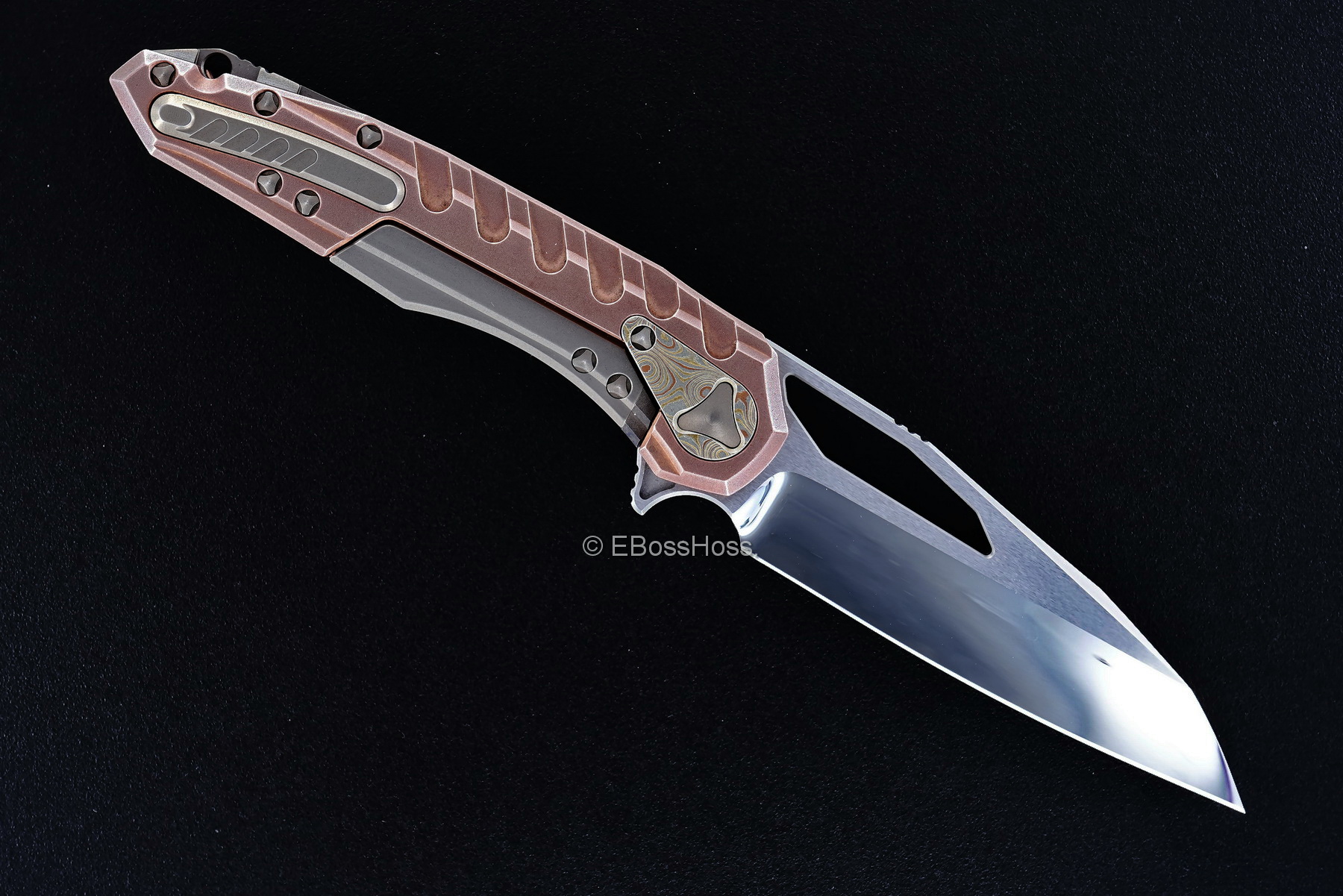 Tony Marfione / Microtech, Munroe / Deryk Munroe Copper Sigil Flipper