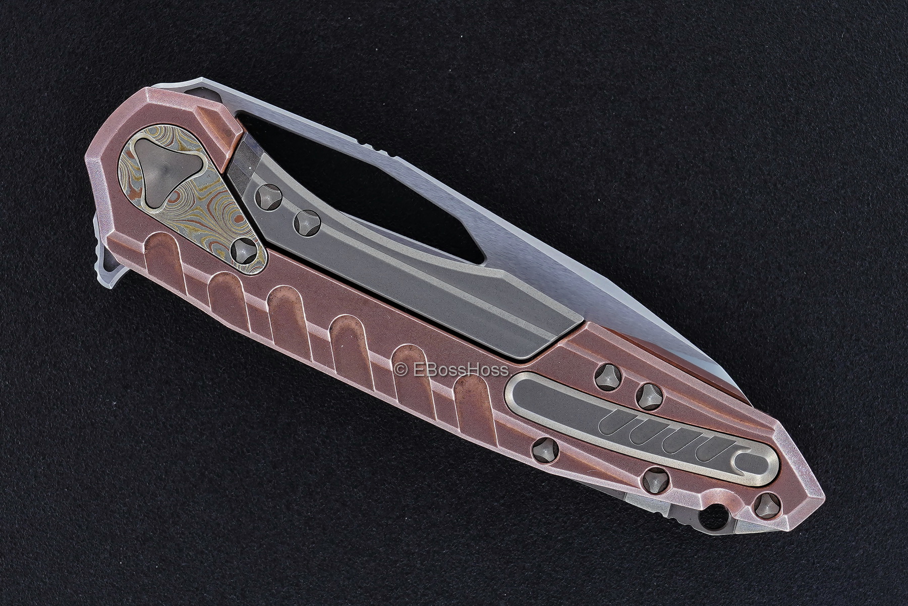 Tony Marfione / Microtech, Munroe / Deryk Munroe Copper Sigil Flipper