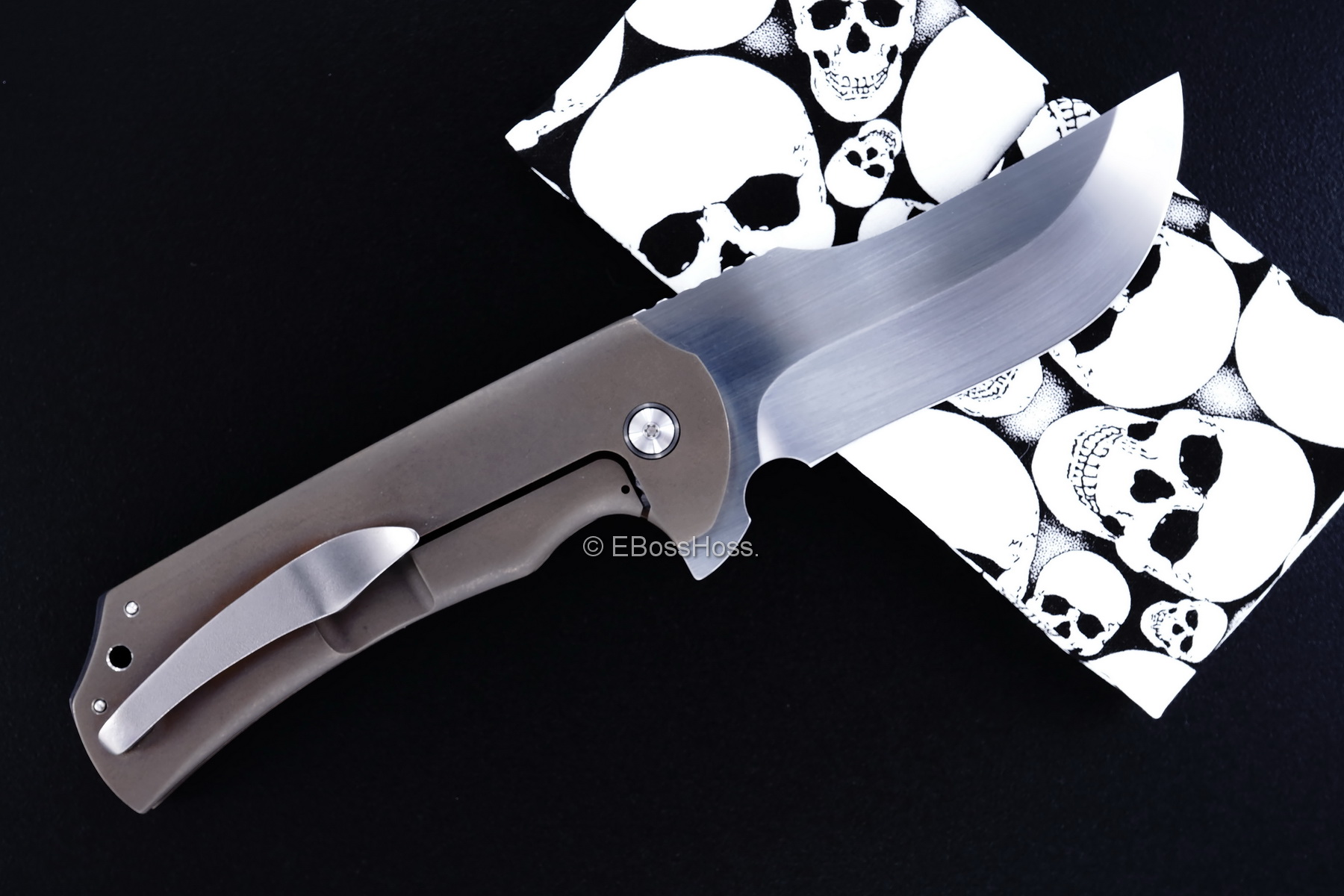 Michael Burch Custom Peranto Framelock Flipper