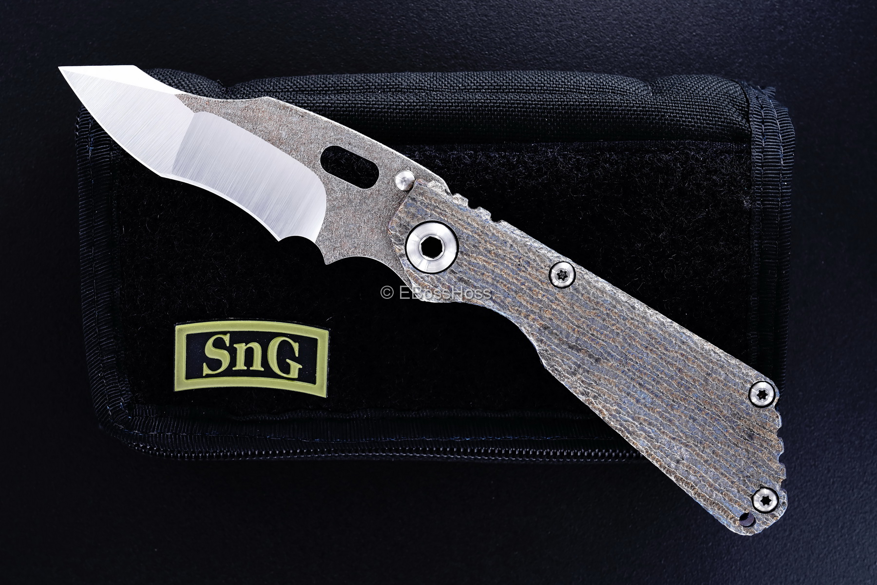 Mick Strider (MSC) Custom Magma NM Recurve SnG - Finish Texture by Forrest Strider