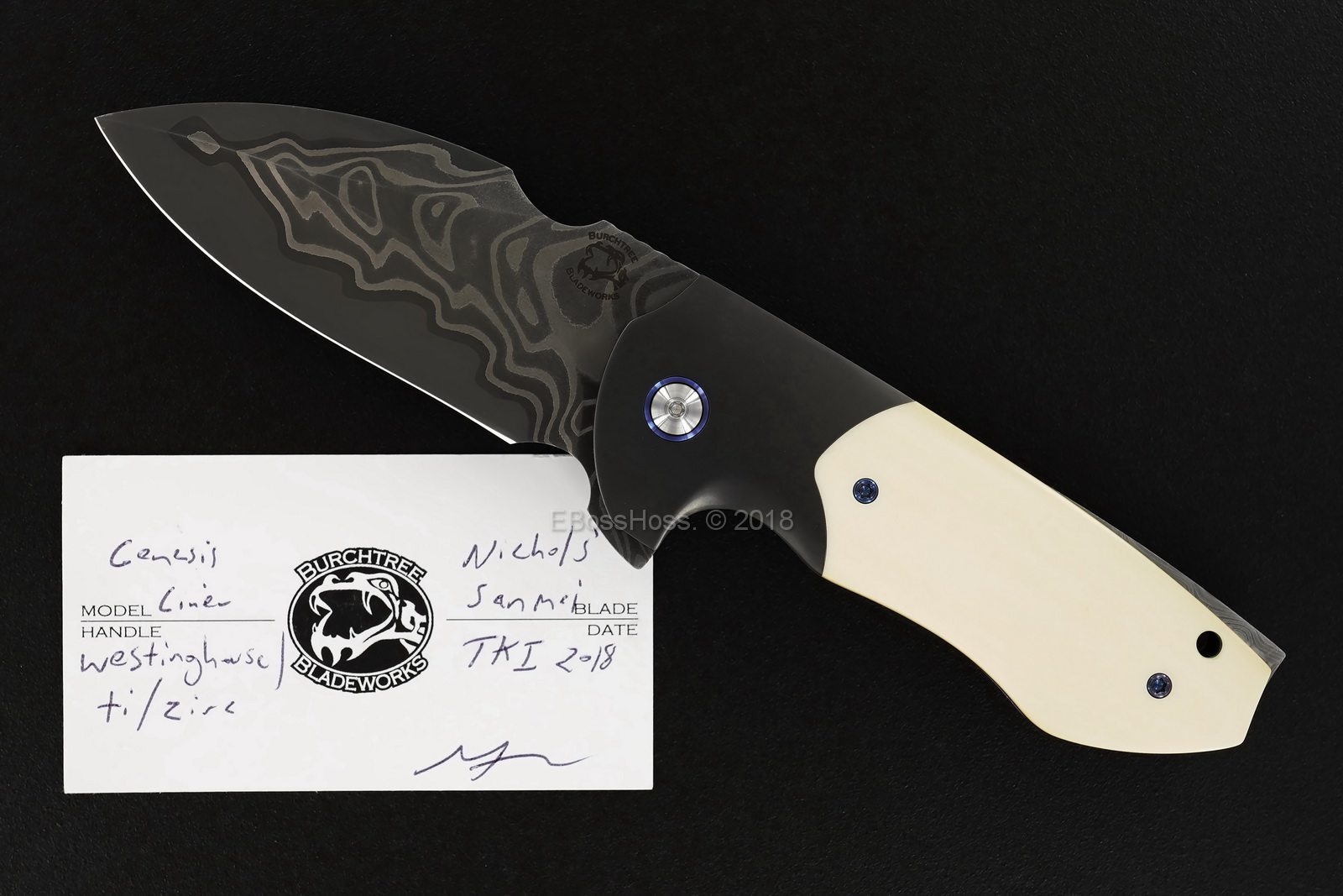 Michael Burch Custom Bolstered Brigadier Impetus Flipper