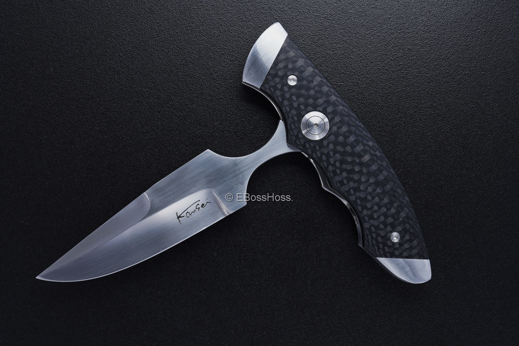 Kansei Matsuno Custom Loveless-style Sheath Knife / Push-Dagger Convertible
