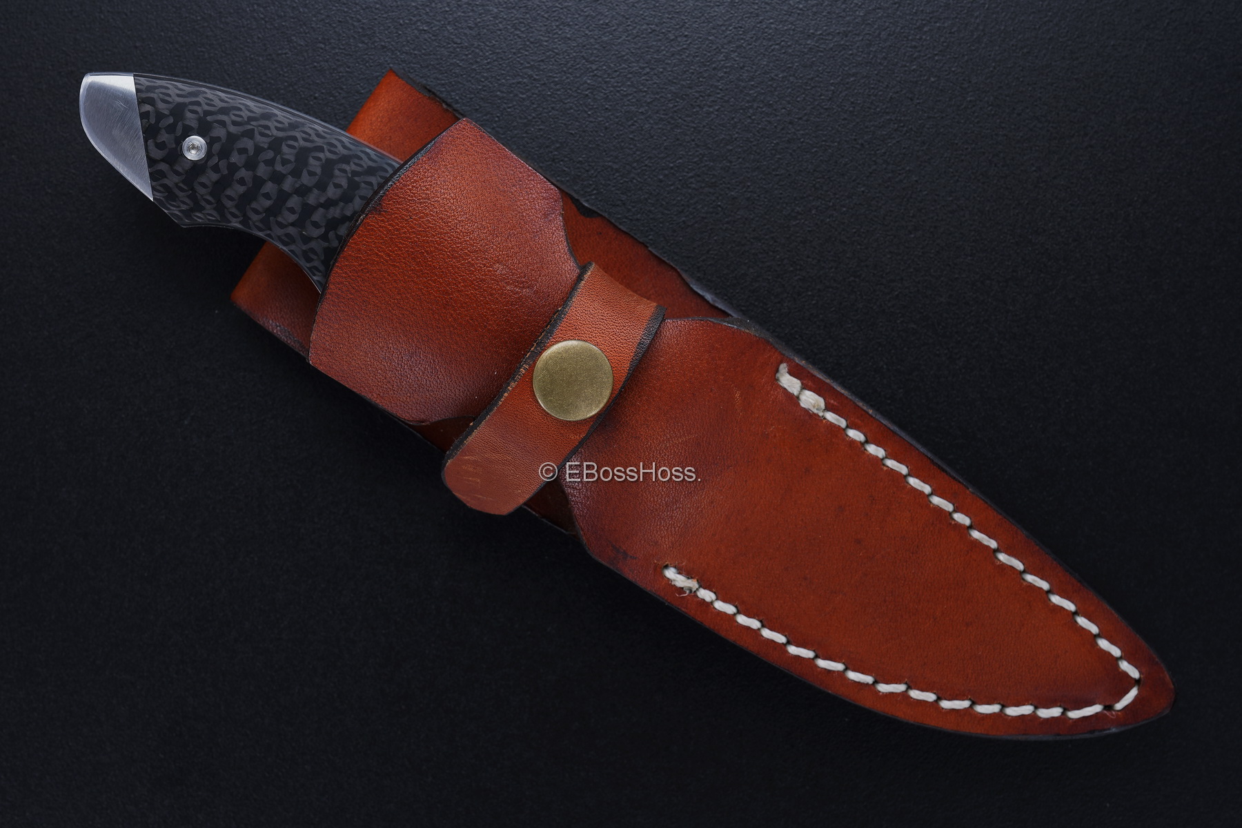 Kansei Matsuno Custom Loveless-style Sheath Knife / Push-Dagger Convertible