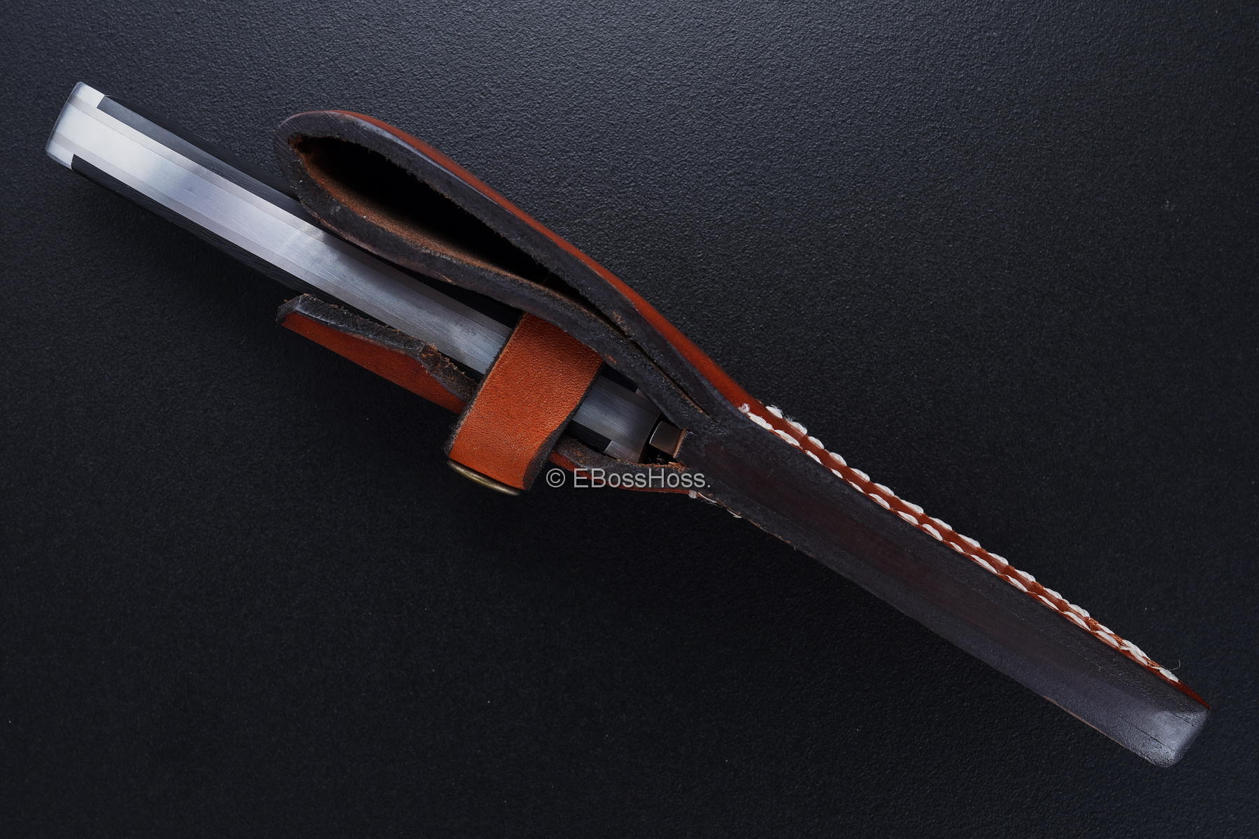 Kansei Matsuno Custom Loveless-style Sheath Knife / Push-Dagger Convertible