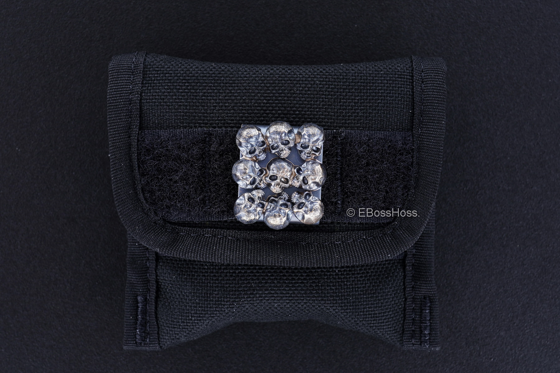 Steel Flame Custom Sledge Lighter - ONE - with Pile of Darkness Skulls -- by Derrick Obatake