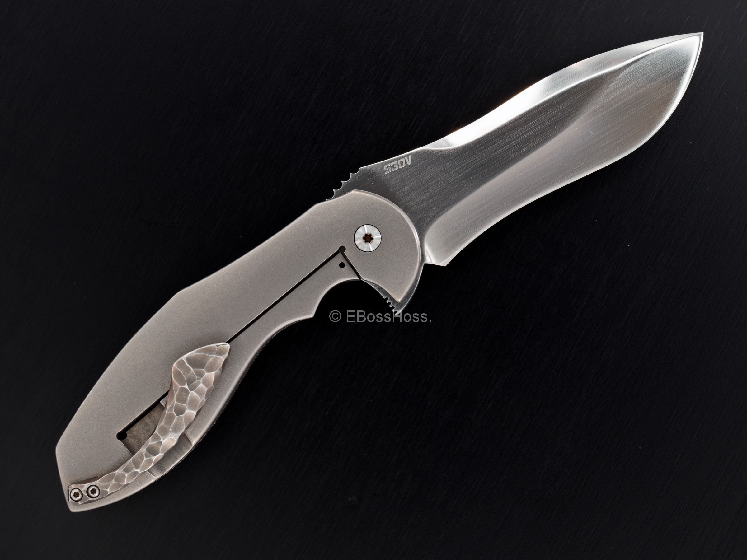 Jeremy Marsh Custom Bolster Framelock Melancholy Flipper