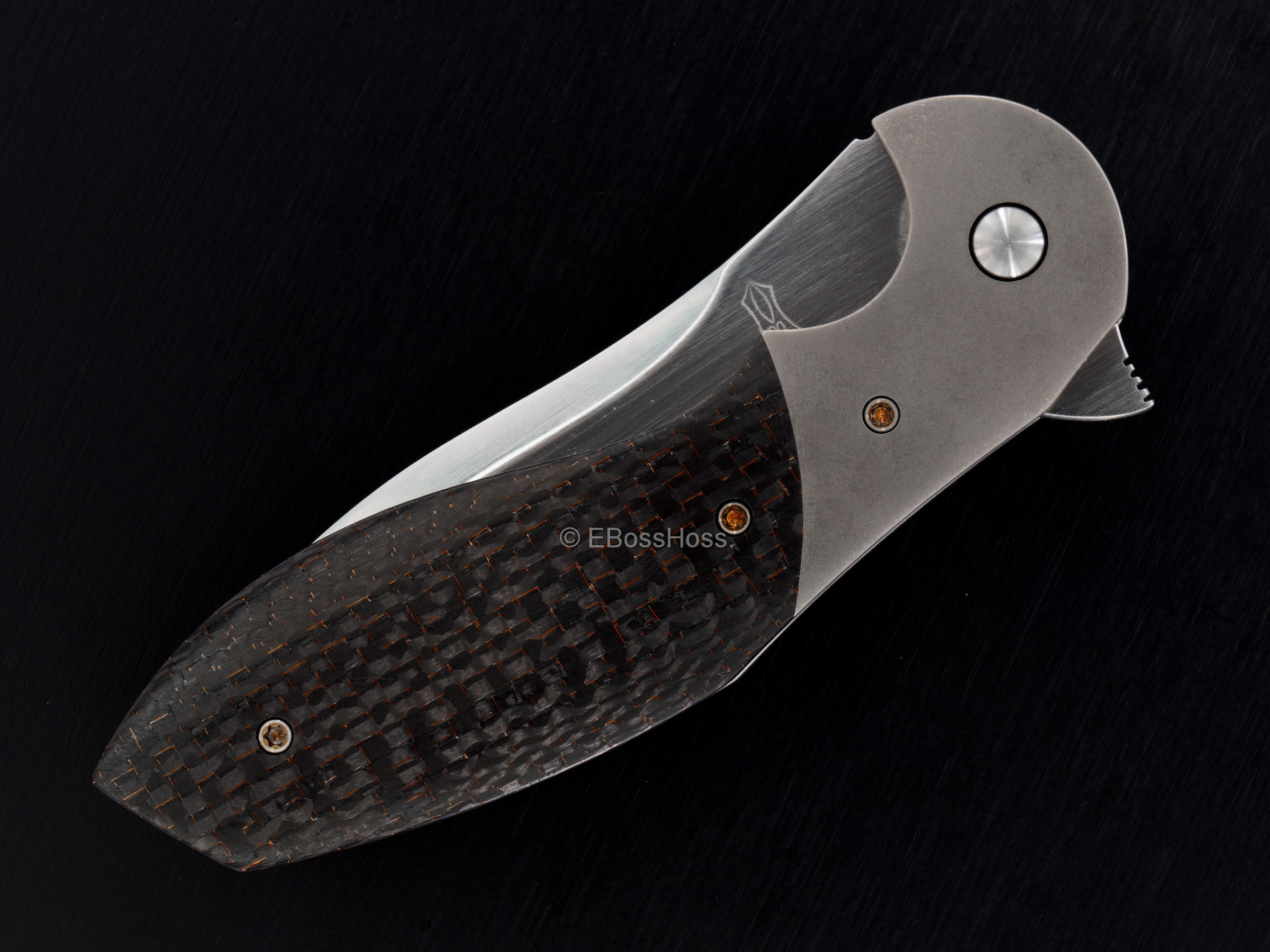 Jeremy Marsh Custom Bolster Framelock Melancholy Flipper
