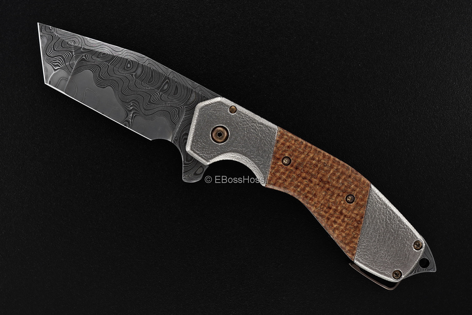 Jon Graham Custom Deluxe Razel Bolsterlock Flipper