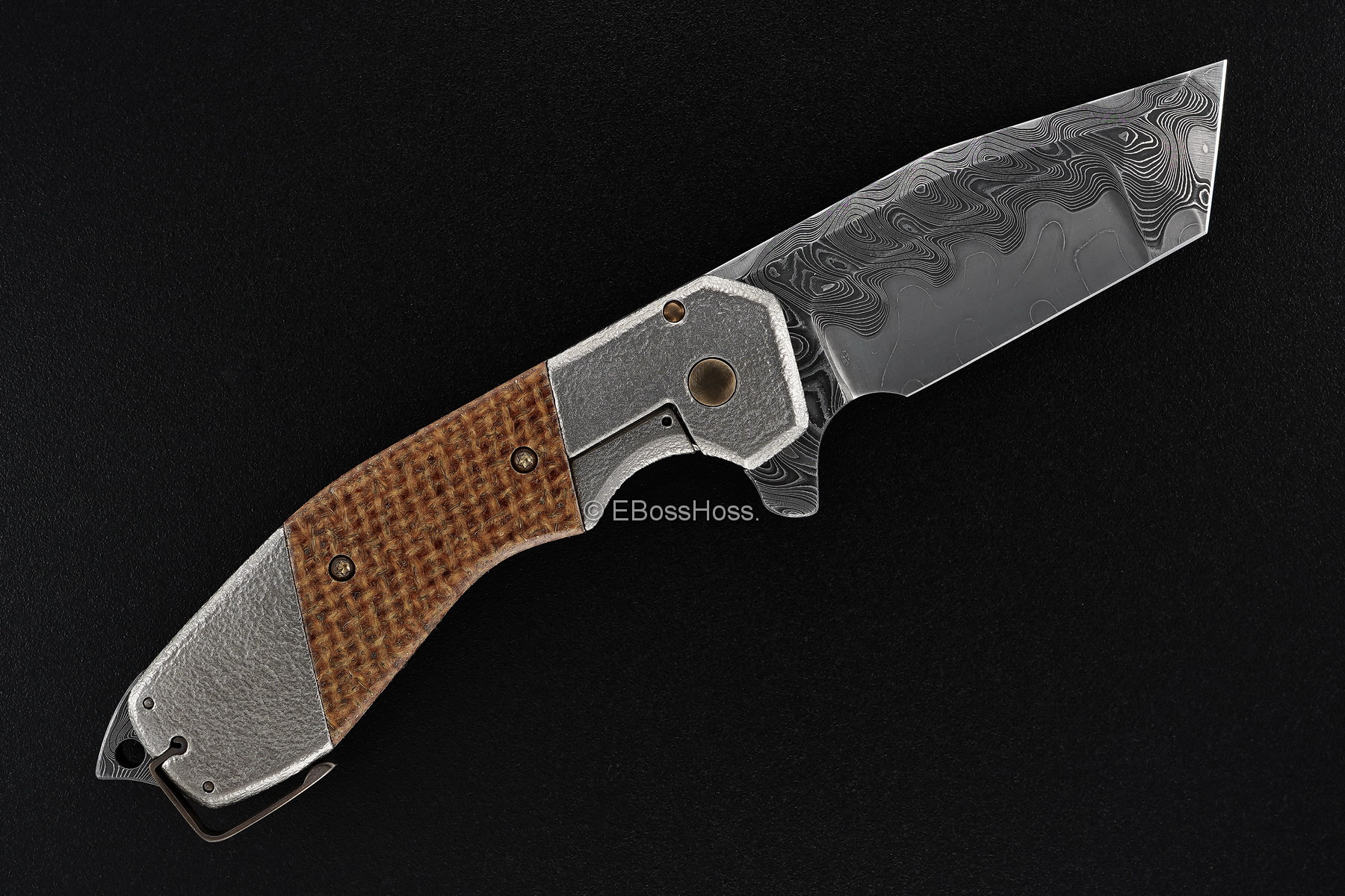 Jon Graham Custom Deluxe Razel Bolsterlock Flipper