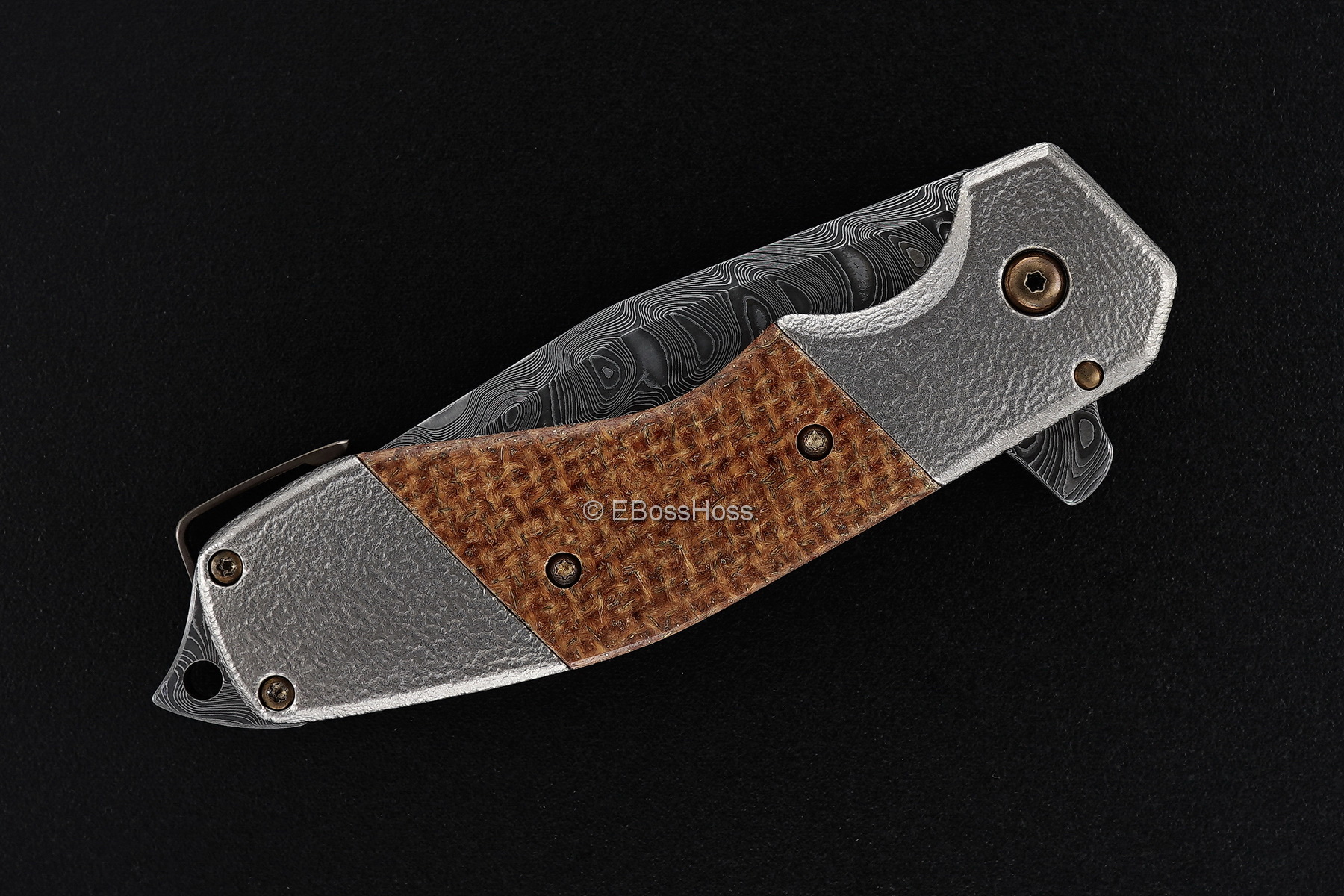 Jon Graham Custom Deluxe Razel Bolsterlock Flipper