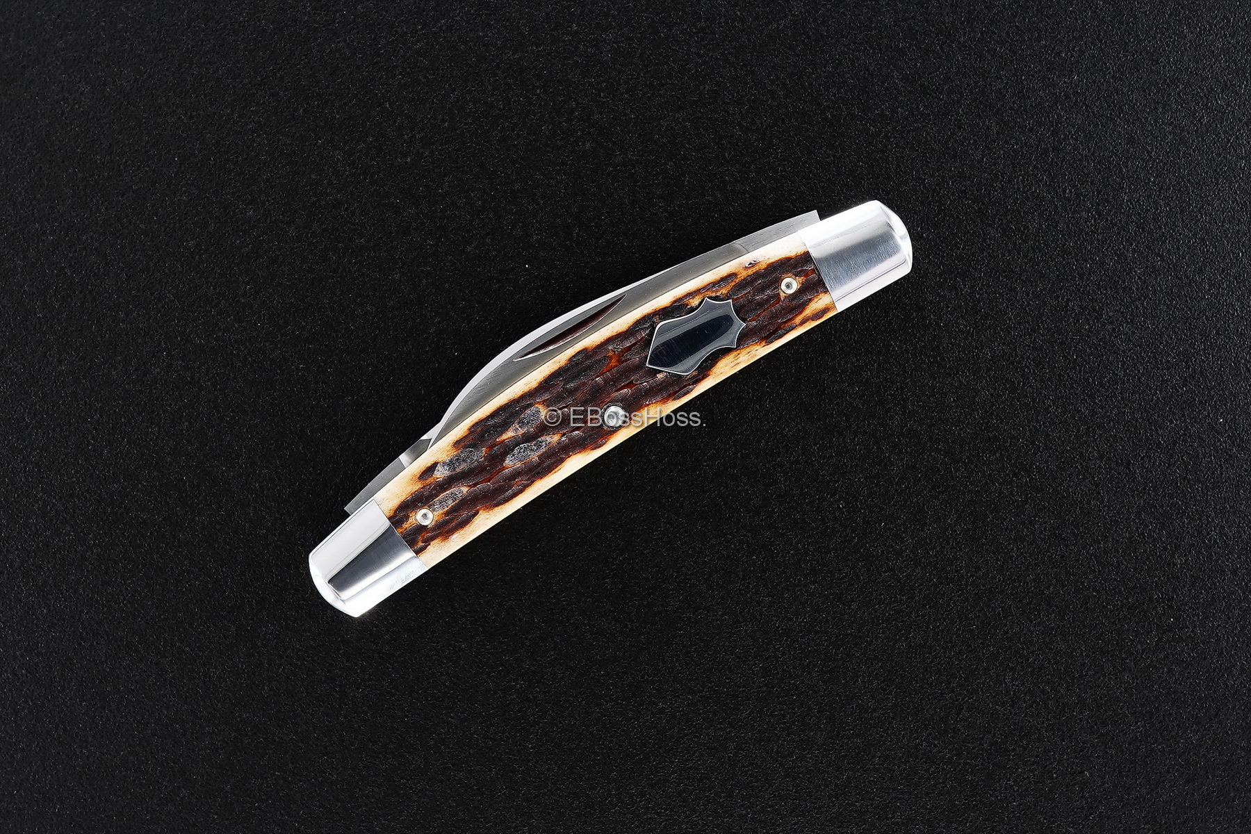 Tony Bose Custom 3 9/16-inch Half Congress Slip Joint Knife