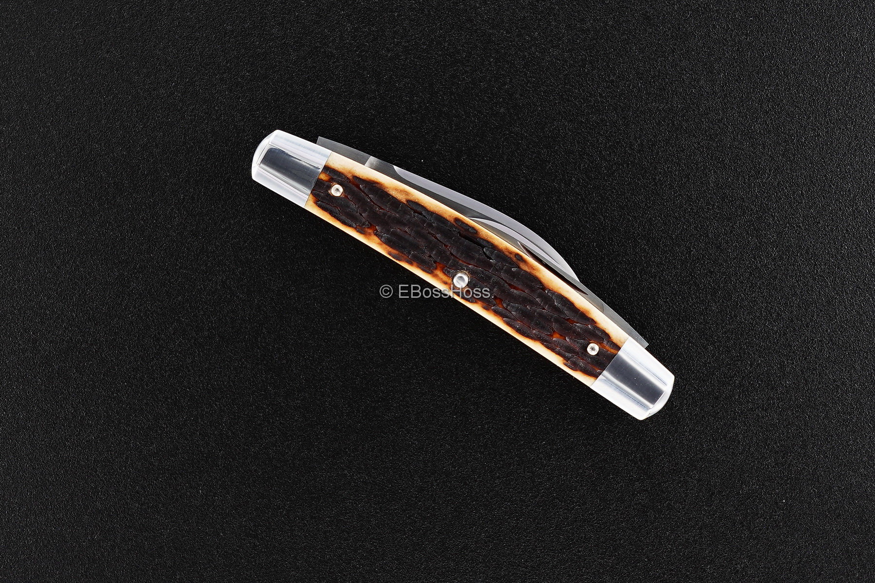 Tony Bose Custom 3 9/16-inch Half Congress Slip Joint Knife