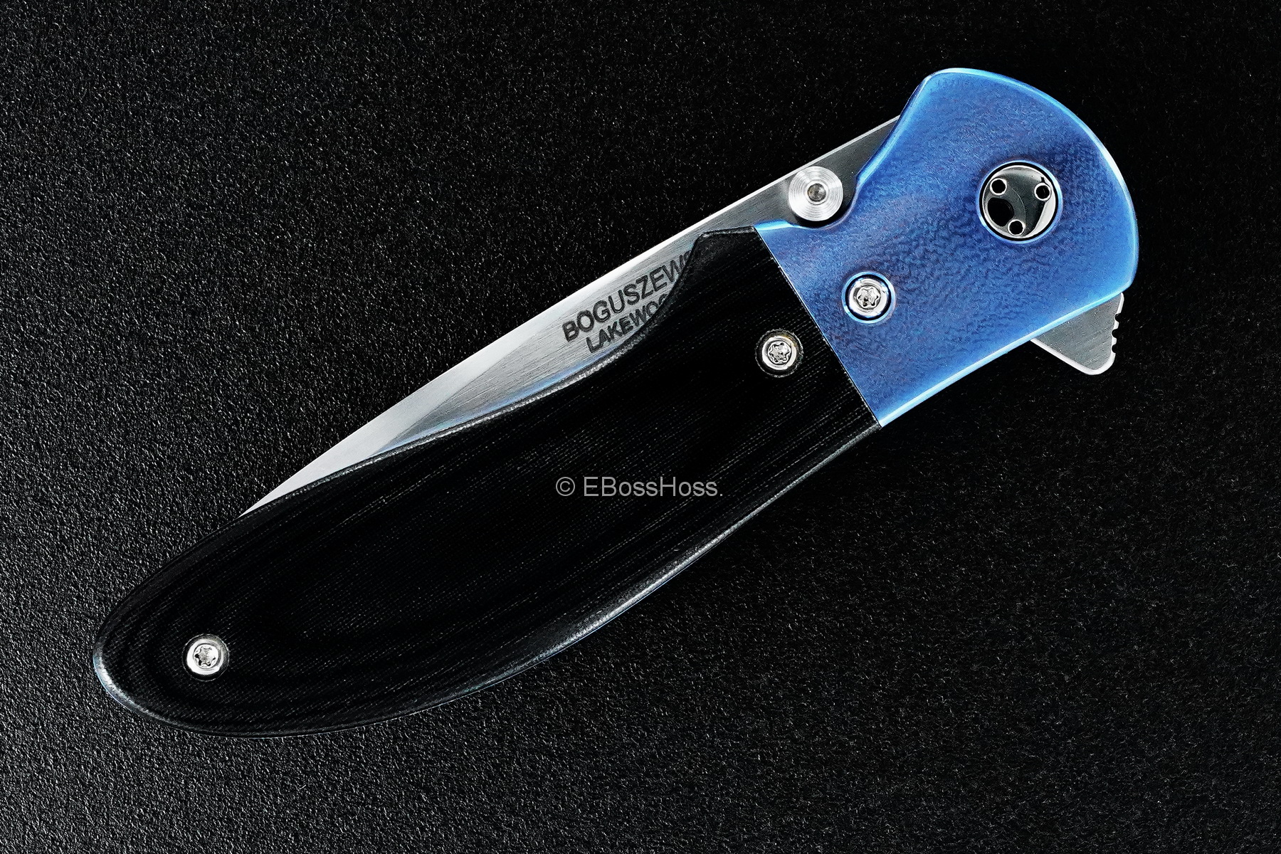 Phil Boguszewski Custom Bolstered Mini Cobra Flipper