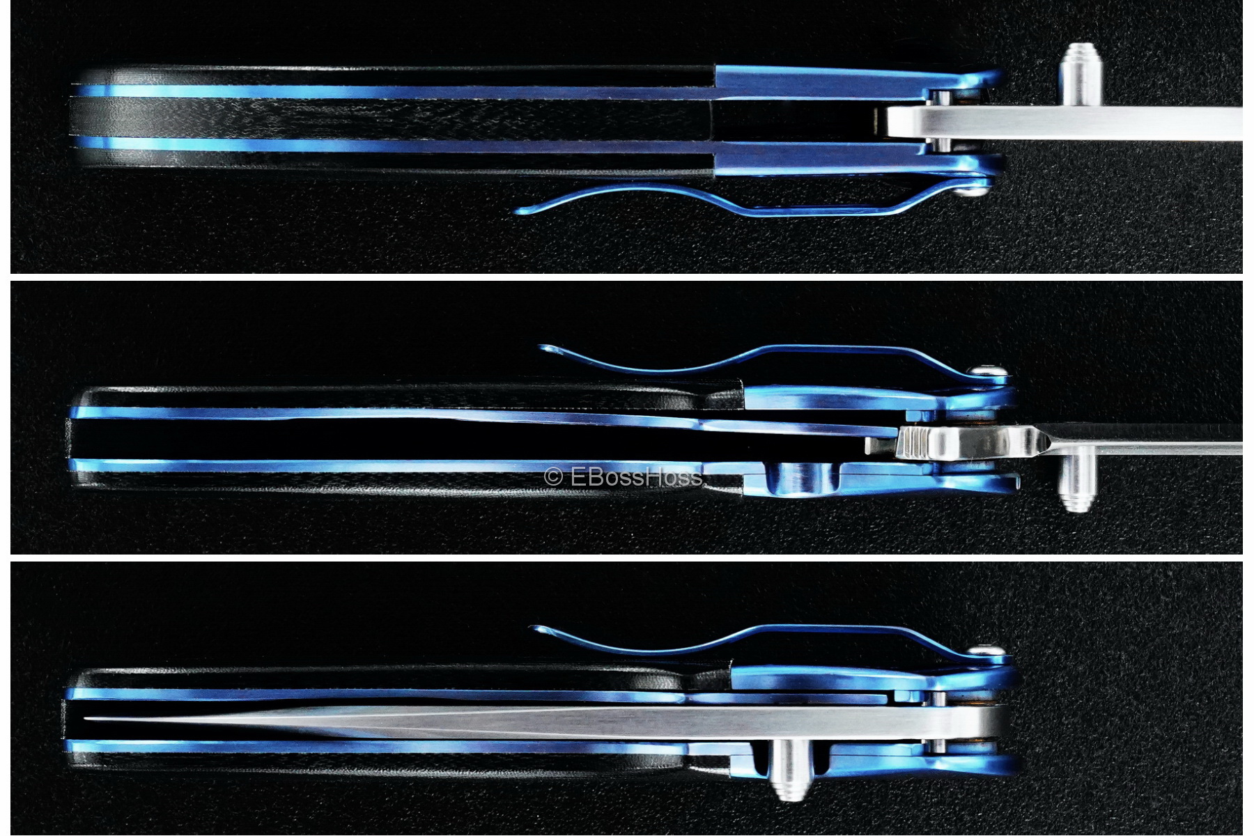 Phil Boguszewski Custom Bolstered Mini Cobra Flipper