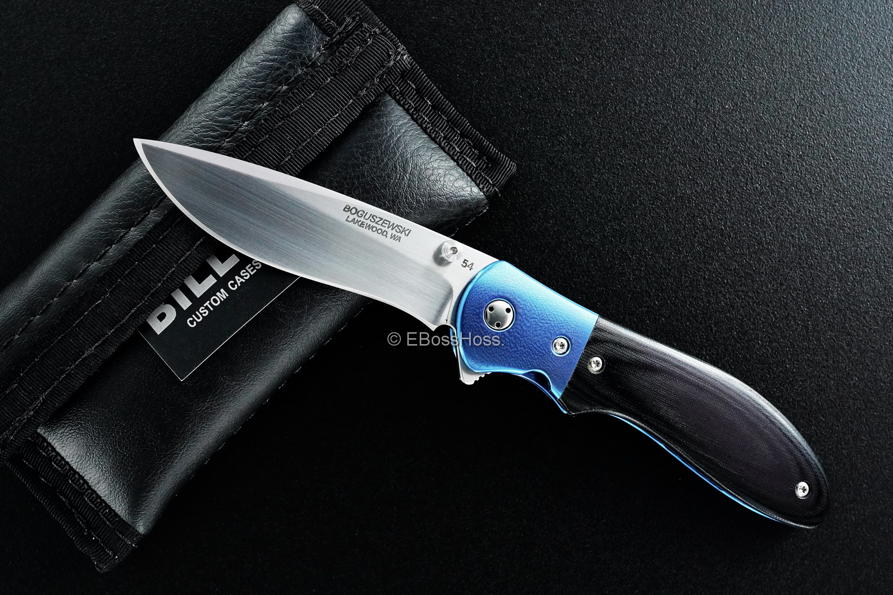 Phil Boguszewski Custom Bolstered Mini Cobra Flipper