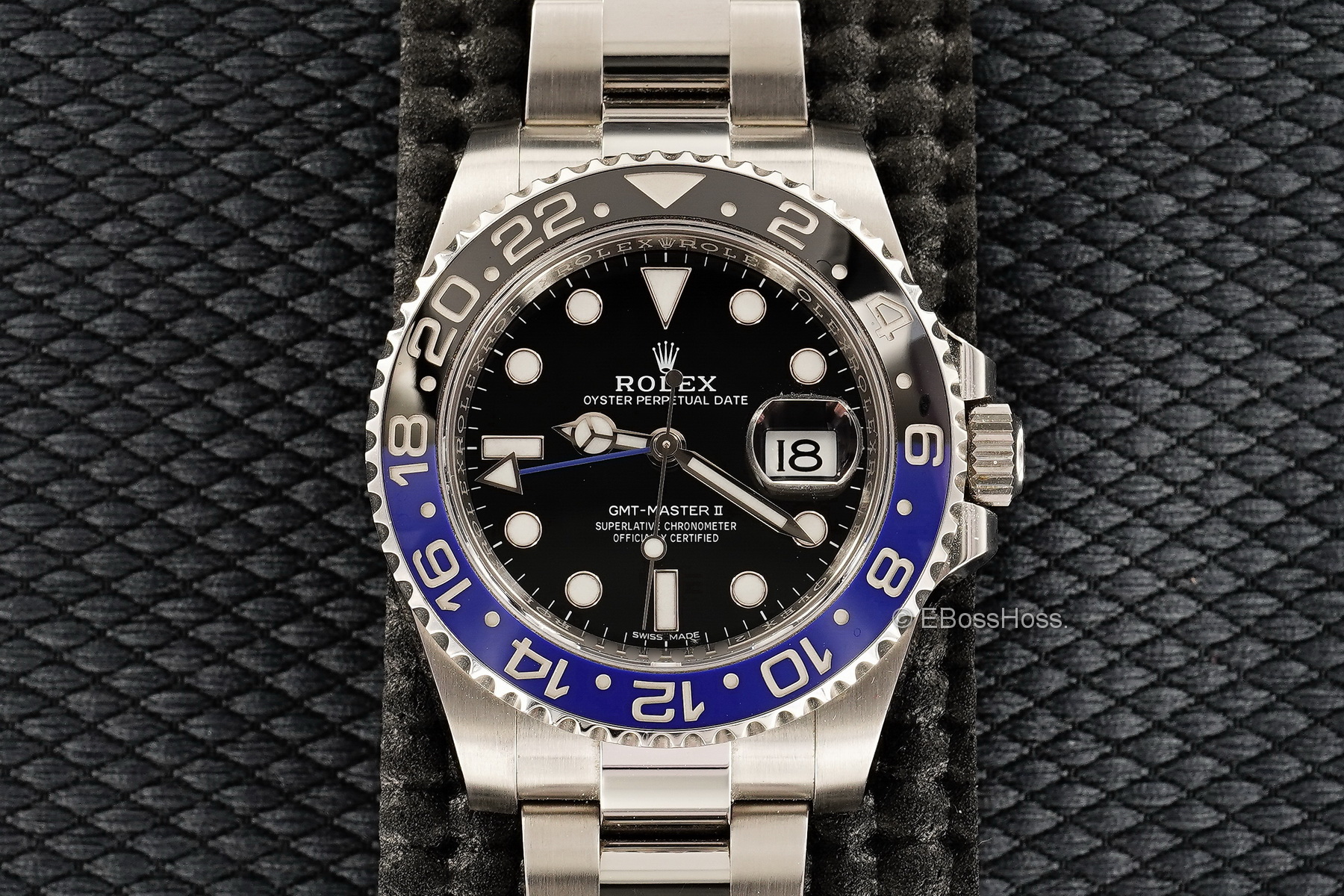  Rolex Batman - Stainless-Steel GMT Master II 116710BLNR