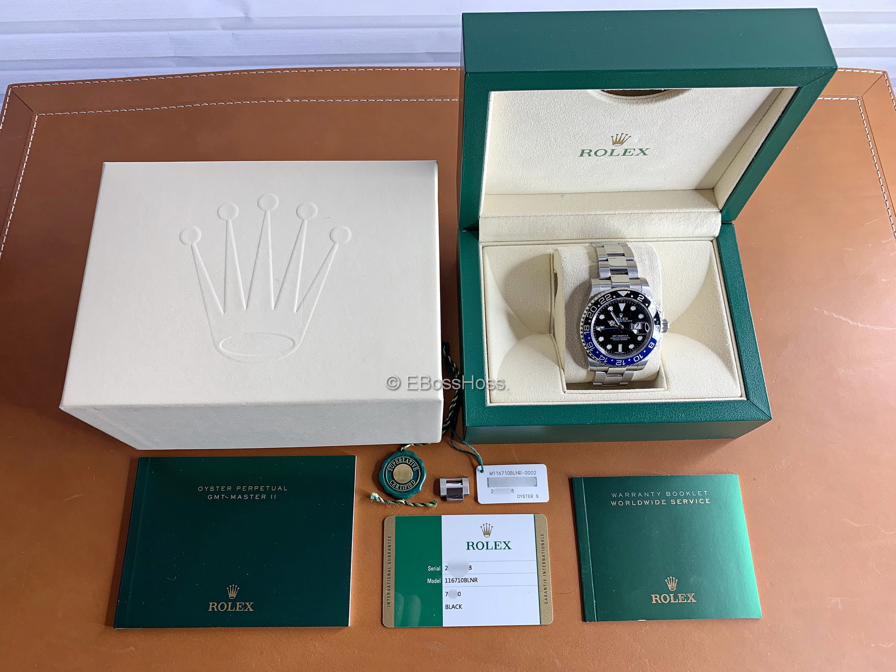 Rolex Batman - Stainless-Steel GMT Master II 116710BLNR