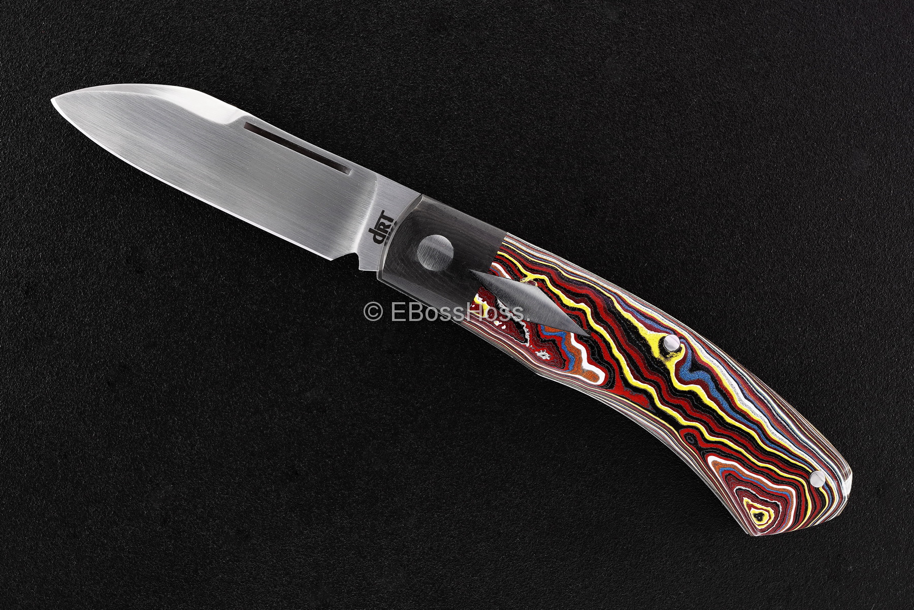 Dr T Knives / David Taber Custom Dino Slip Joint