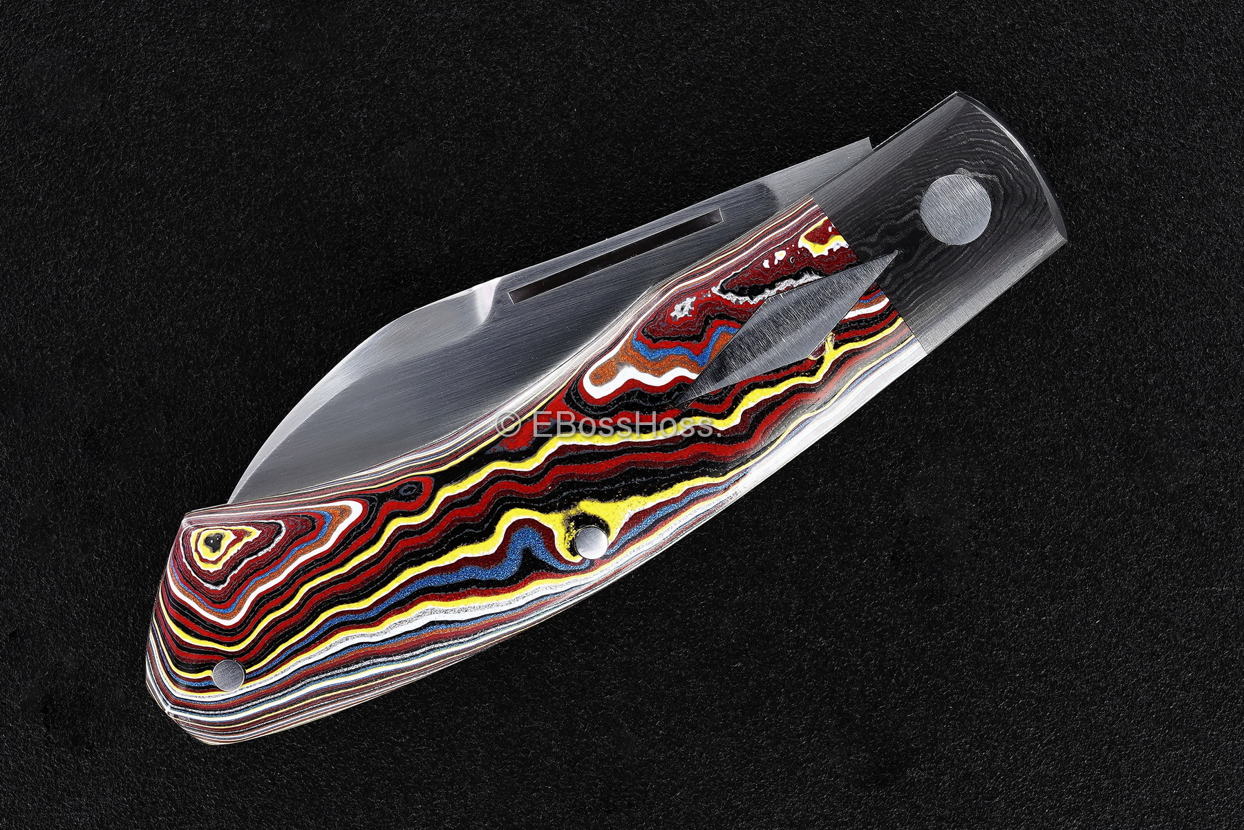 Dr T Knives / David Taber Custom Dino Slip Joint