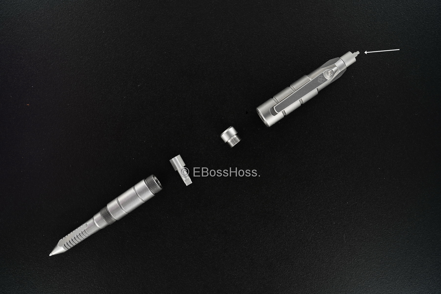 Tony Marfione / Microtech Titanium Pen with Pivot Adjustment Tool