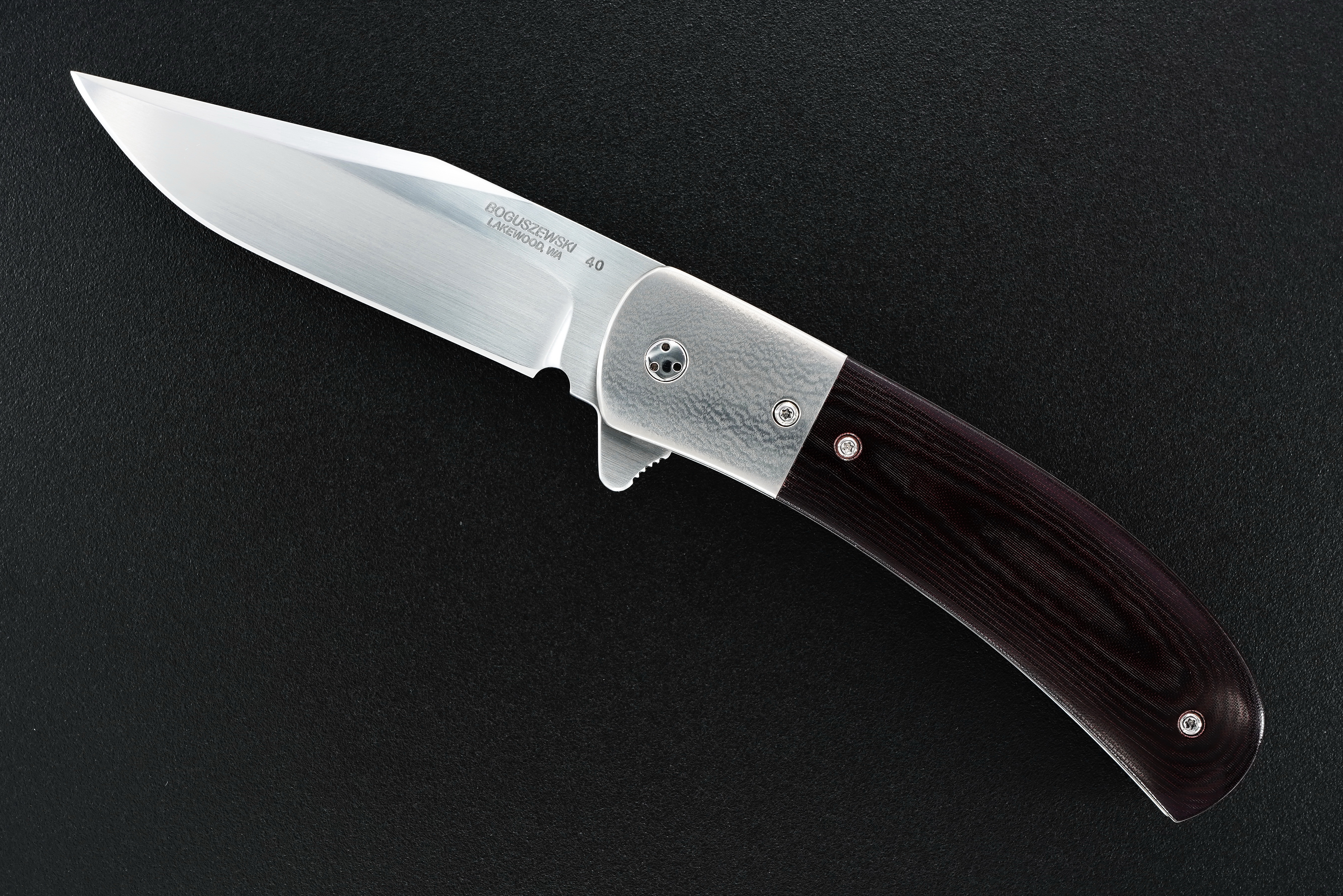 Phil Boguszewski Custom Bolstered Classic Flipper