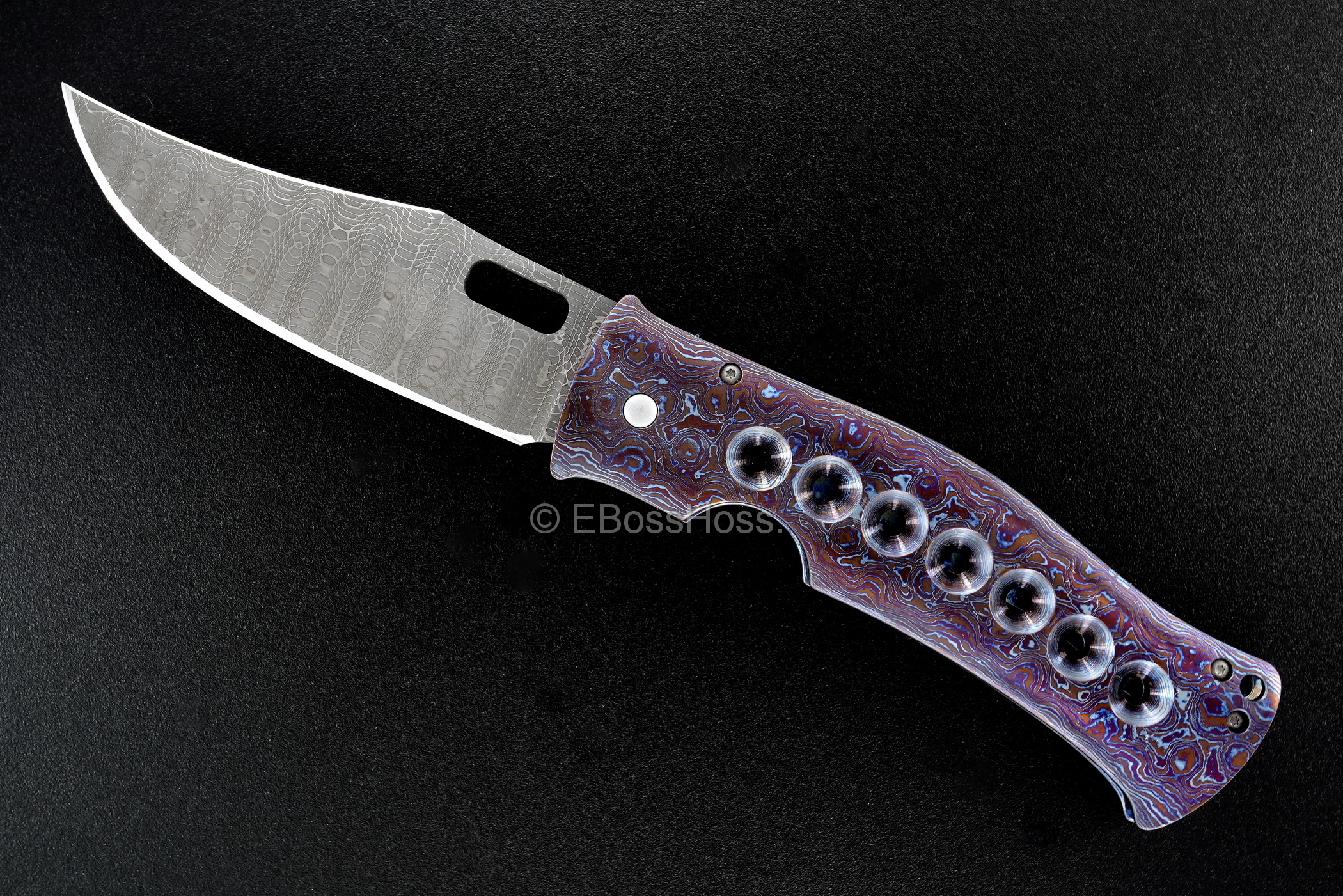 Tom Mayo Custom Deluxe Moran Framelock Folder
