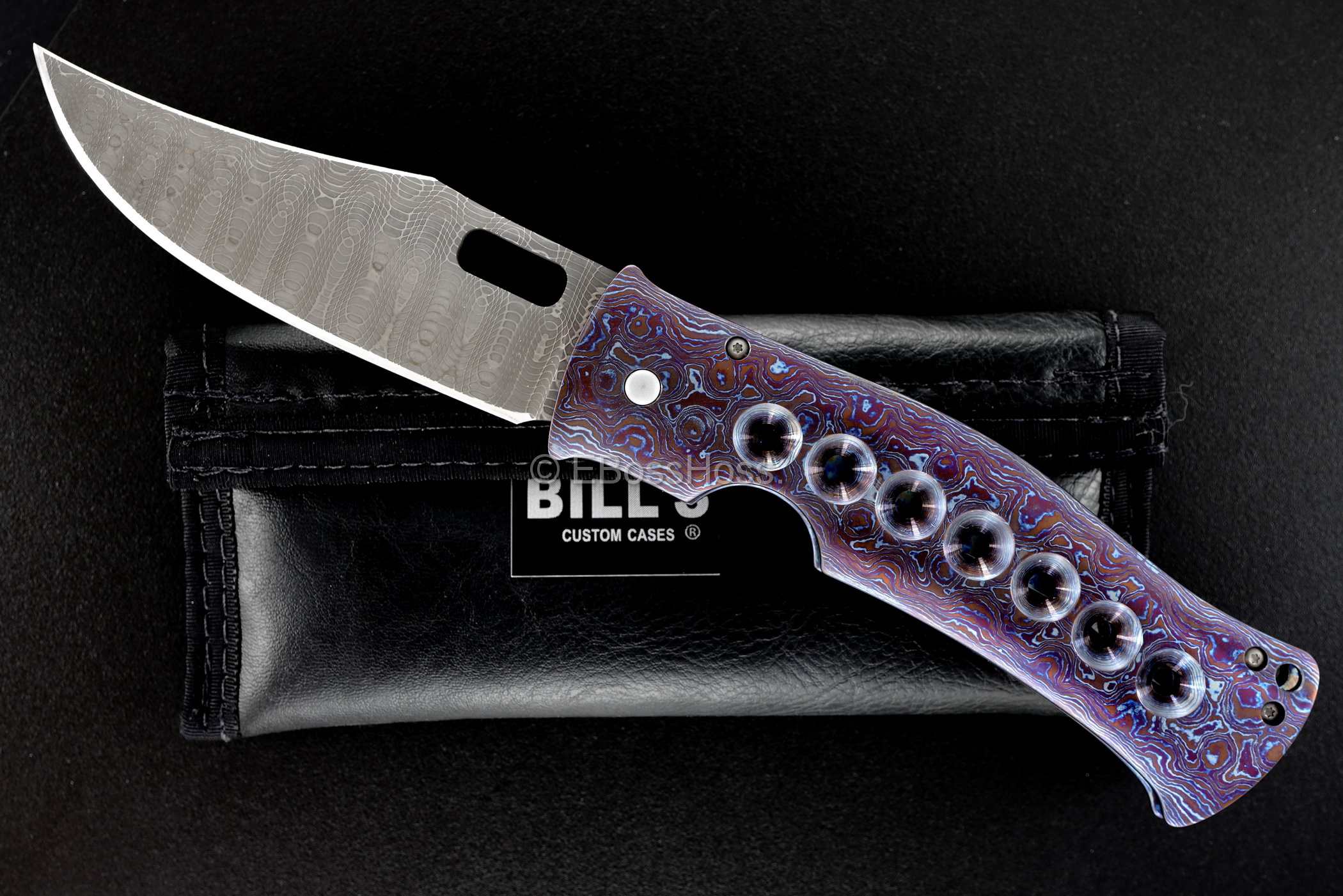Tom Mayo Custom Deluxe Moran Framelock Folder