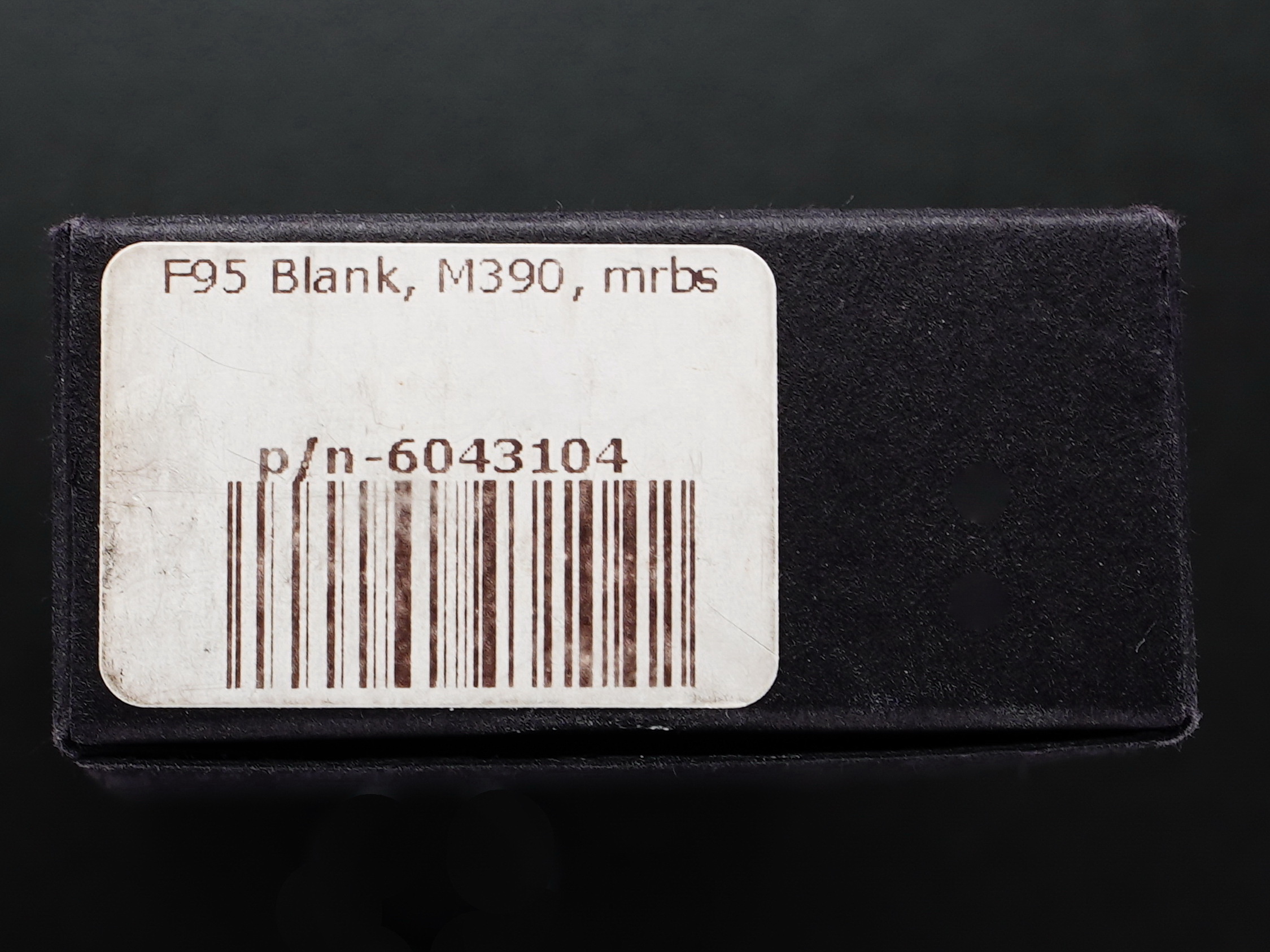 Sergey Shirogorov Custom Division Mayonized F95 MRBS Flipper