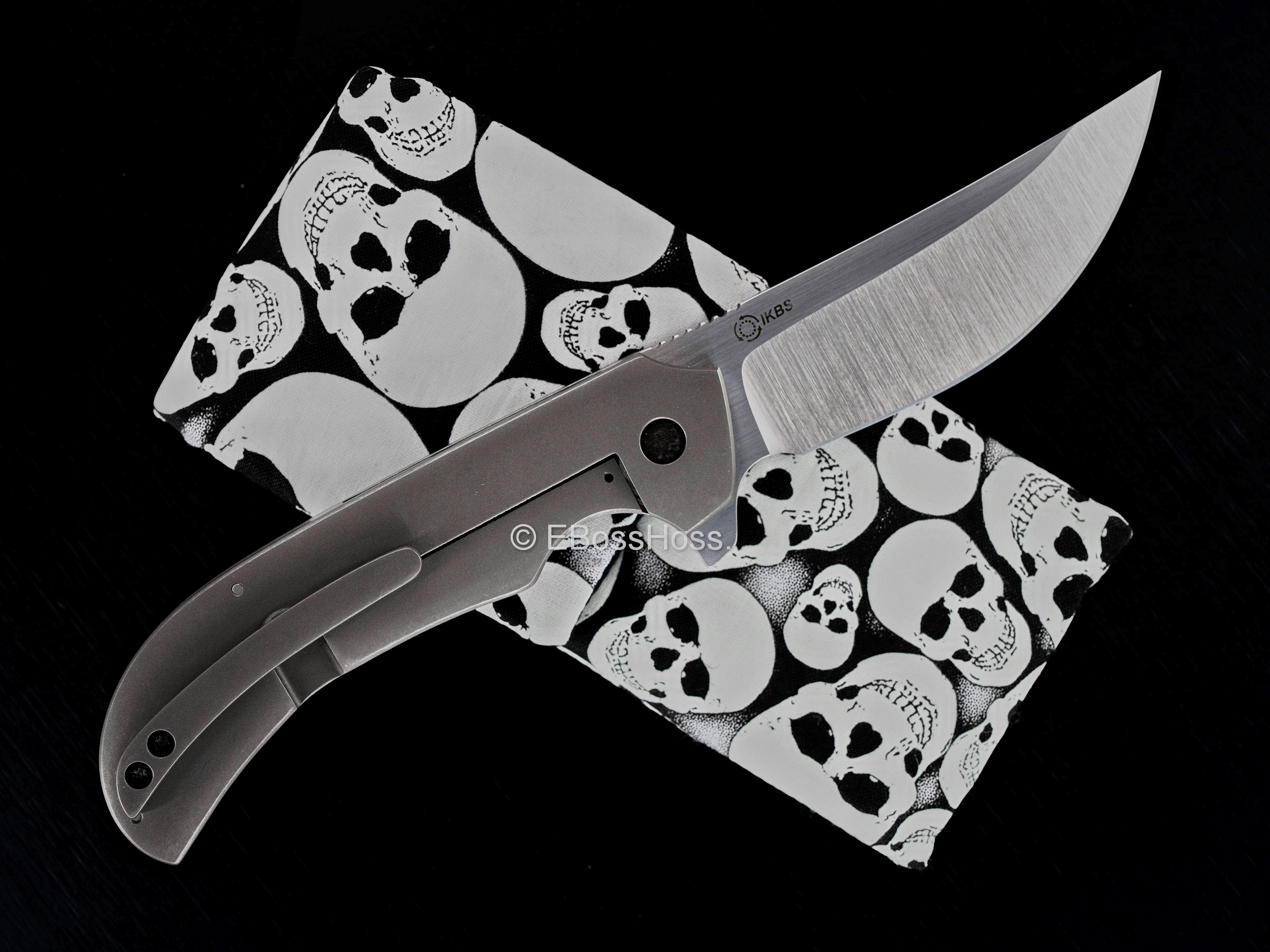 Sean Kendrick / David Mosier Serpent Line Framelock Flipper