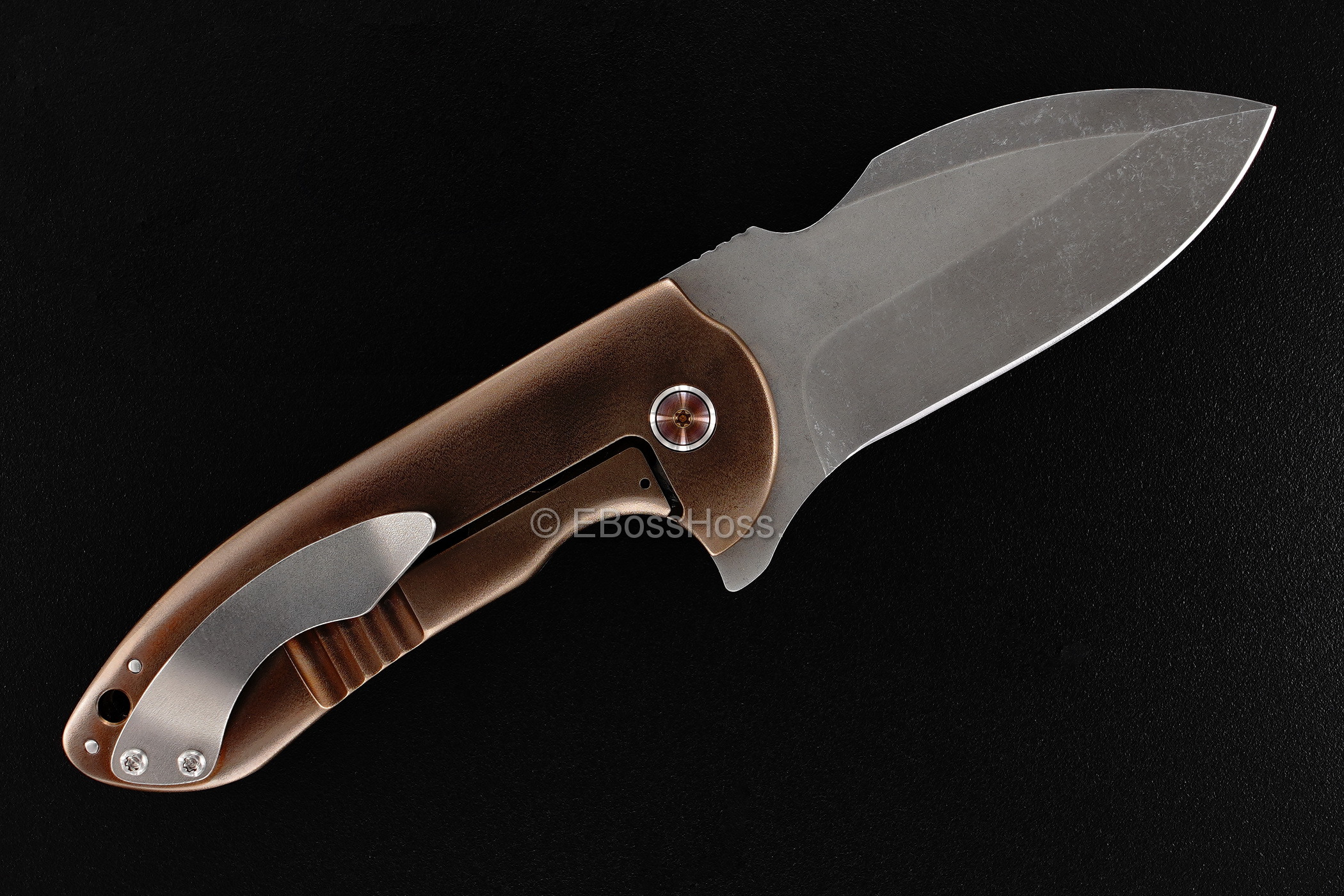 Michael Burch Custom Genesis Framelock Flipper