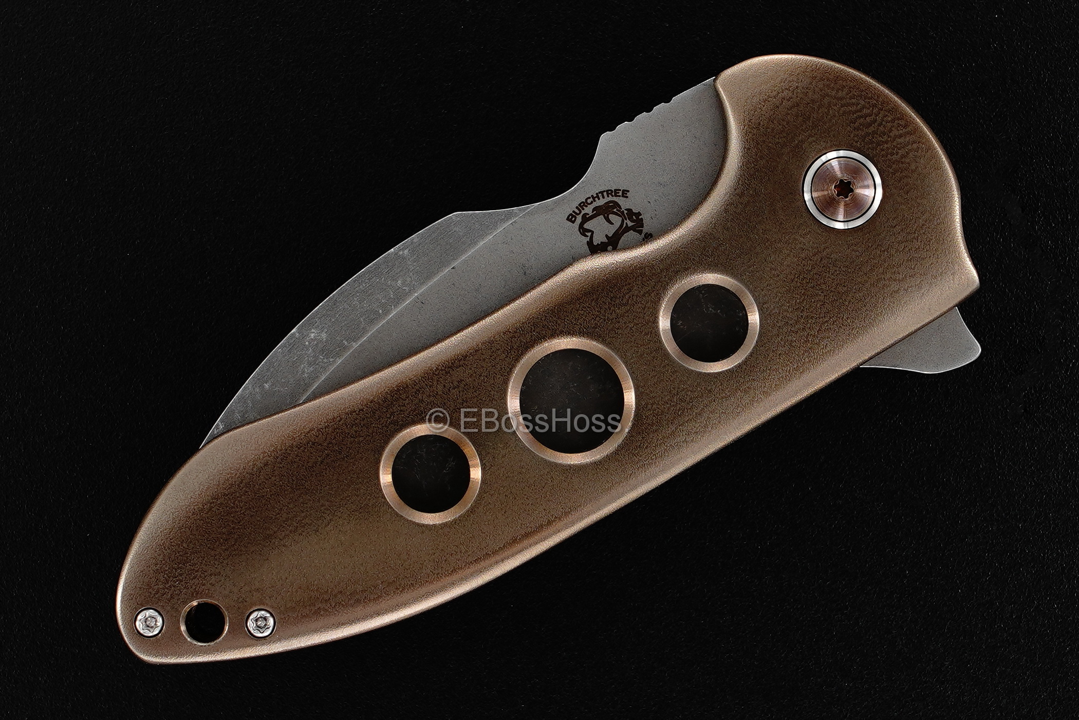 Michael Burch Custom Genesis Framelock Flipper