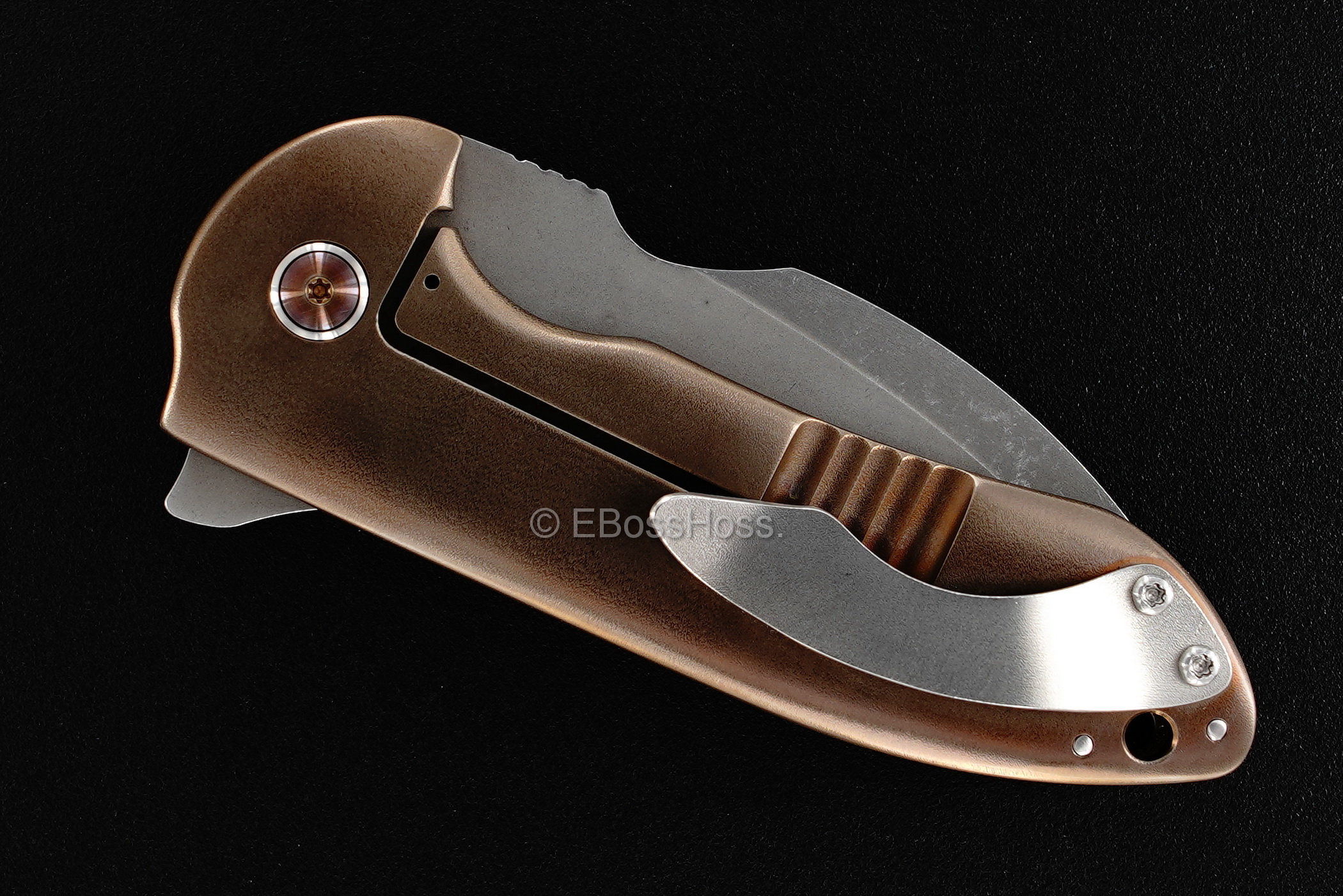 Michael Burch Custom Genesis Framelock Flipper